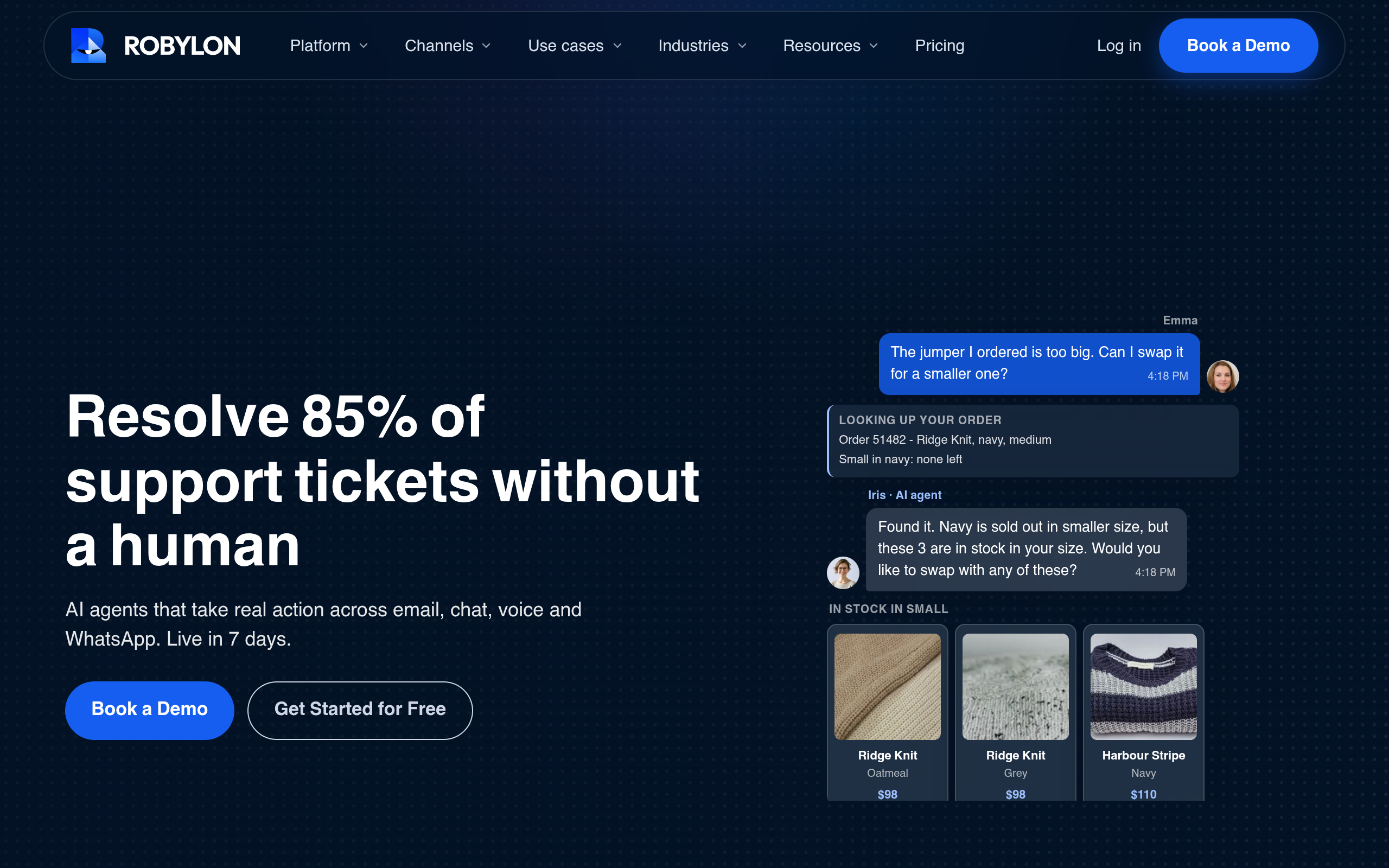 AI agents for faster, cost-effective Customer Support screenshot, image 1