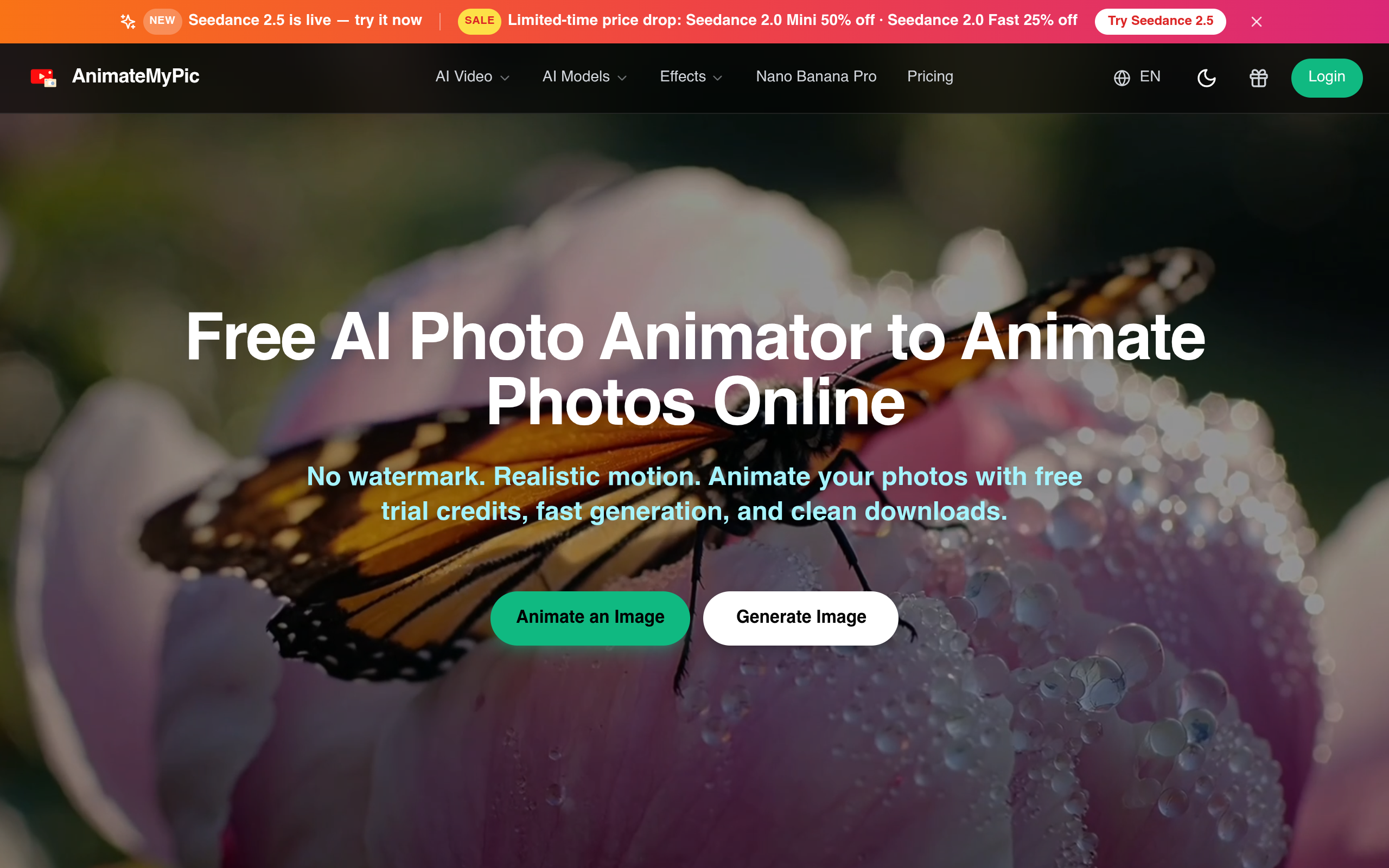 AnimateMyPic screenshot, image 1