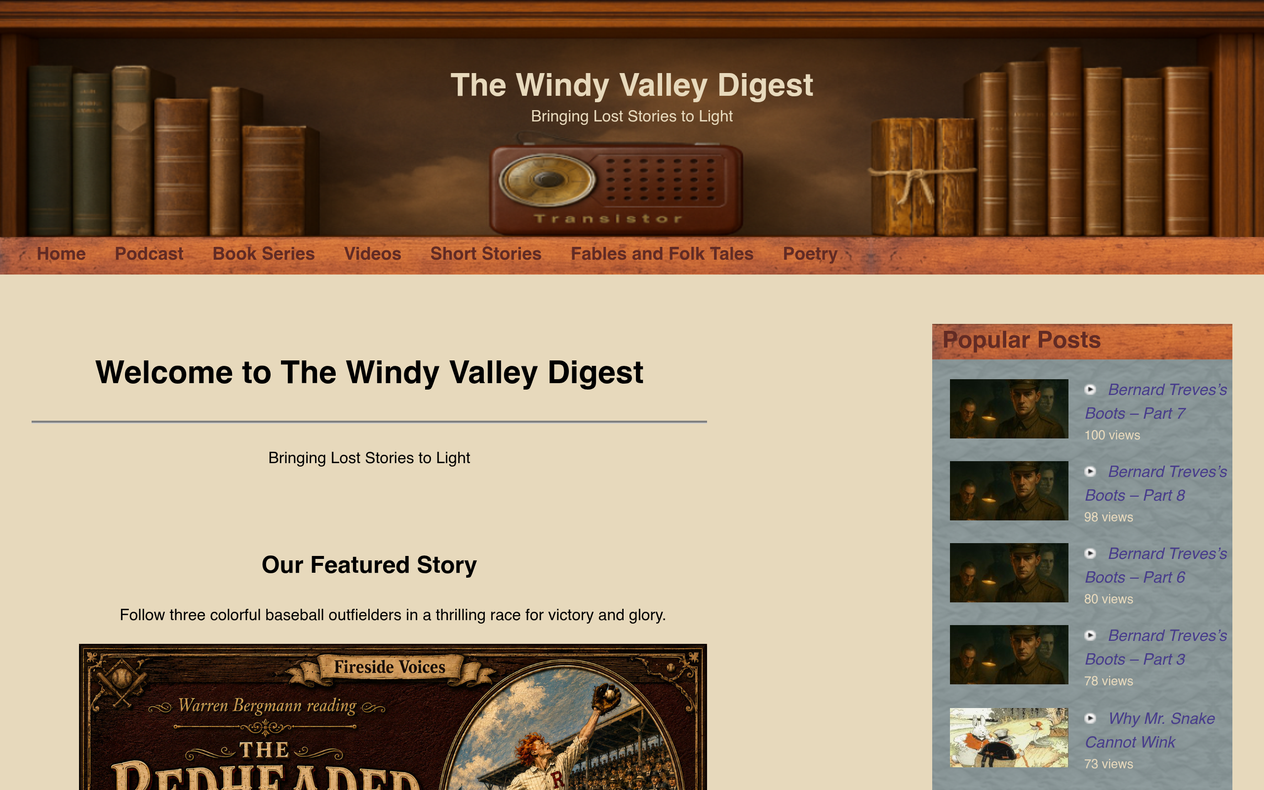 Screenshot of windyvalleydigest.com