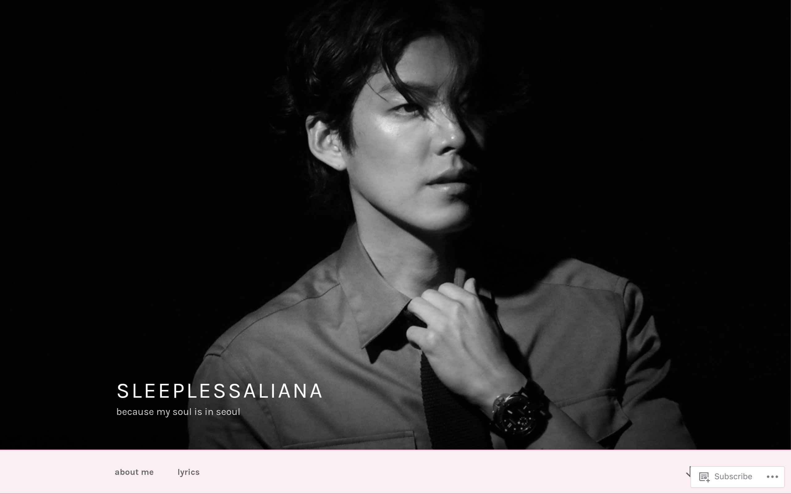 Screenshot of sleeplessaliana.com