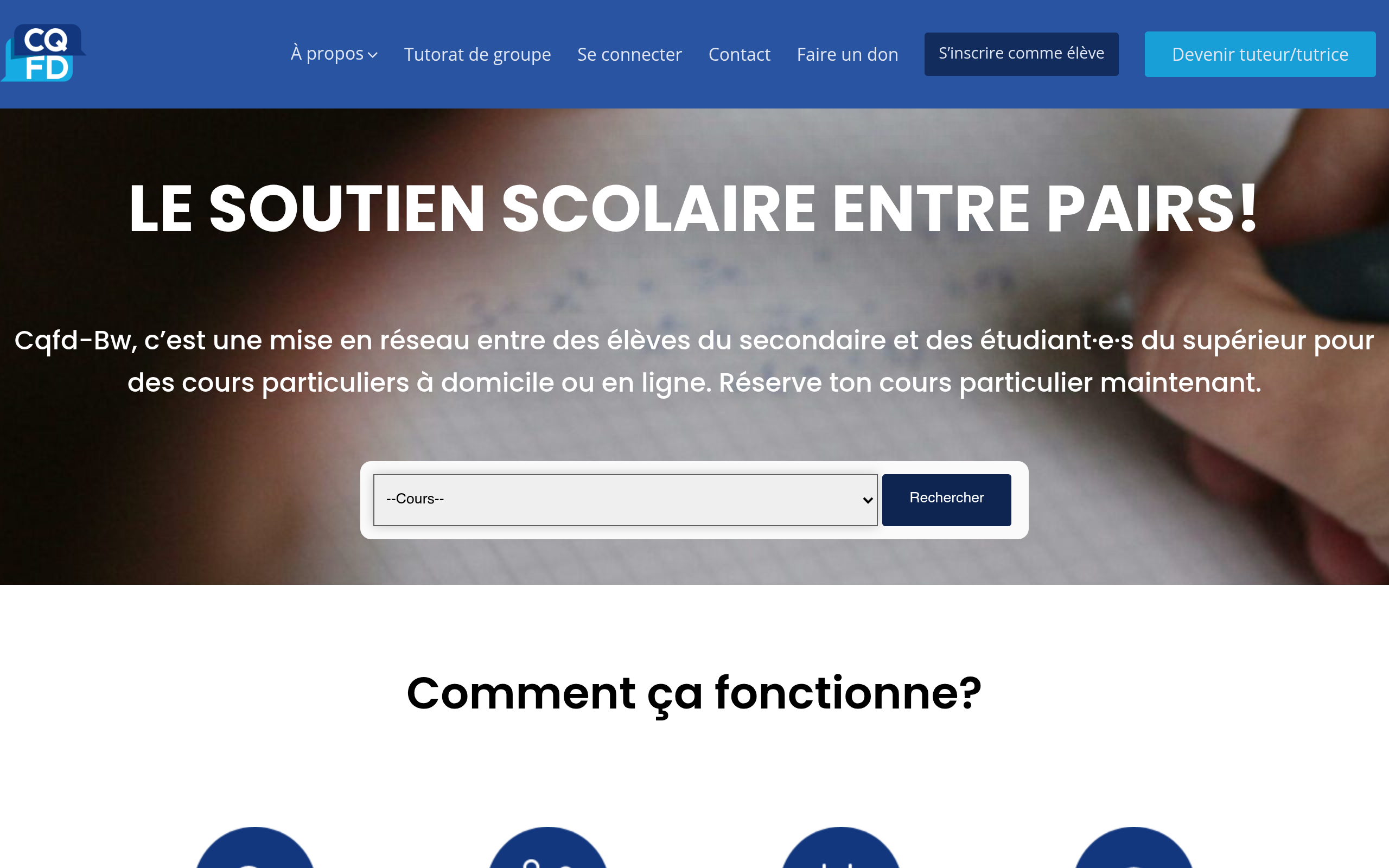 Capture d'écran de CQFD