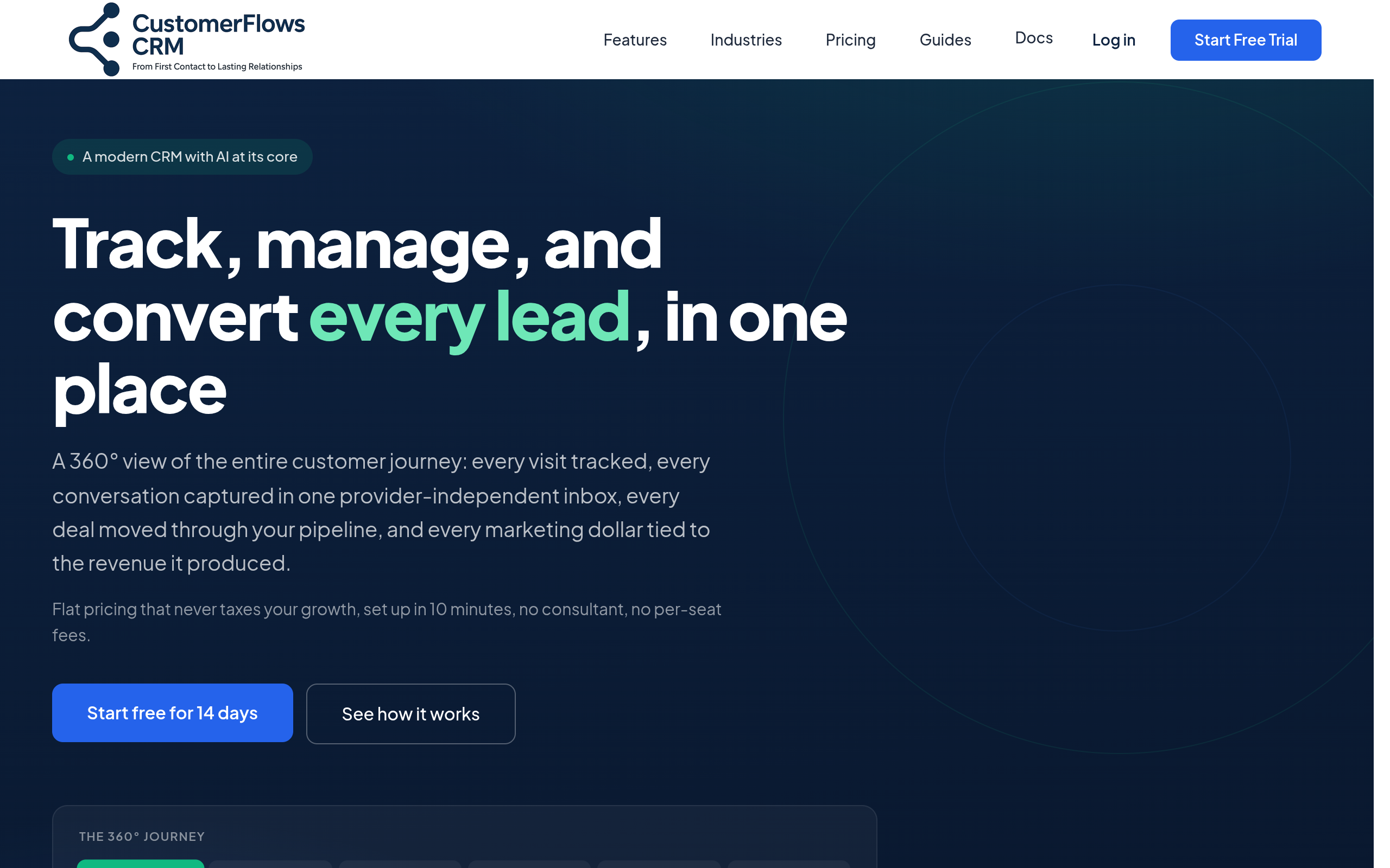 CustomerFlows screenshot, image 1