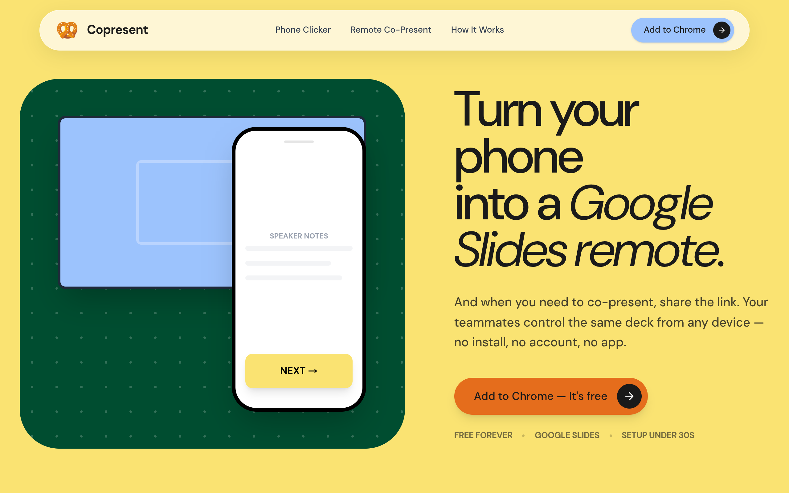 Copresent screenshot – image 1