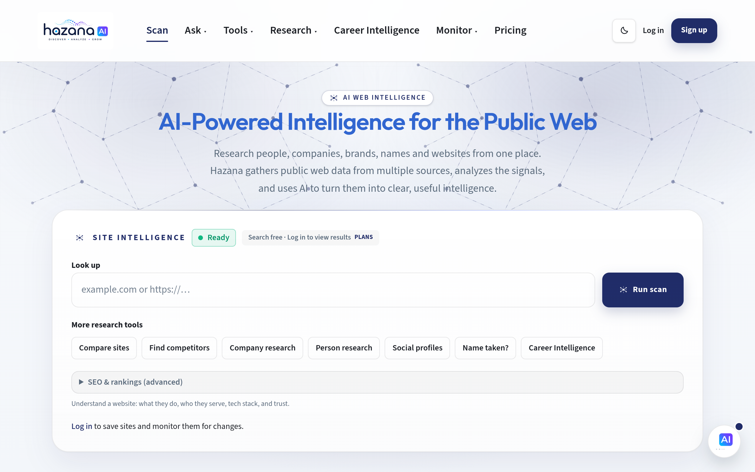 Hazana AI screenshot, image 1