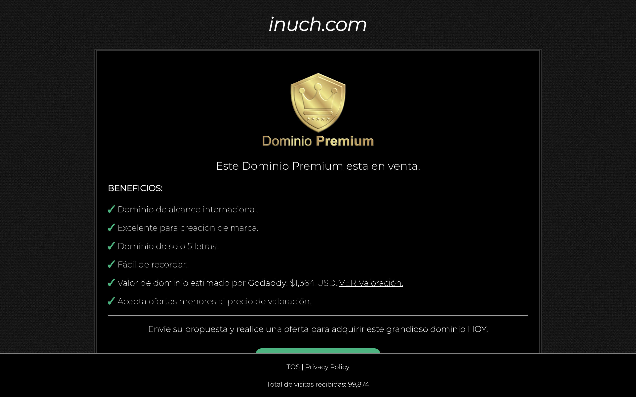 Screenshot of inuch.com