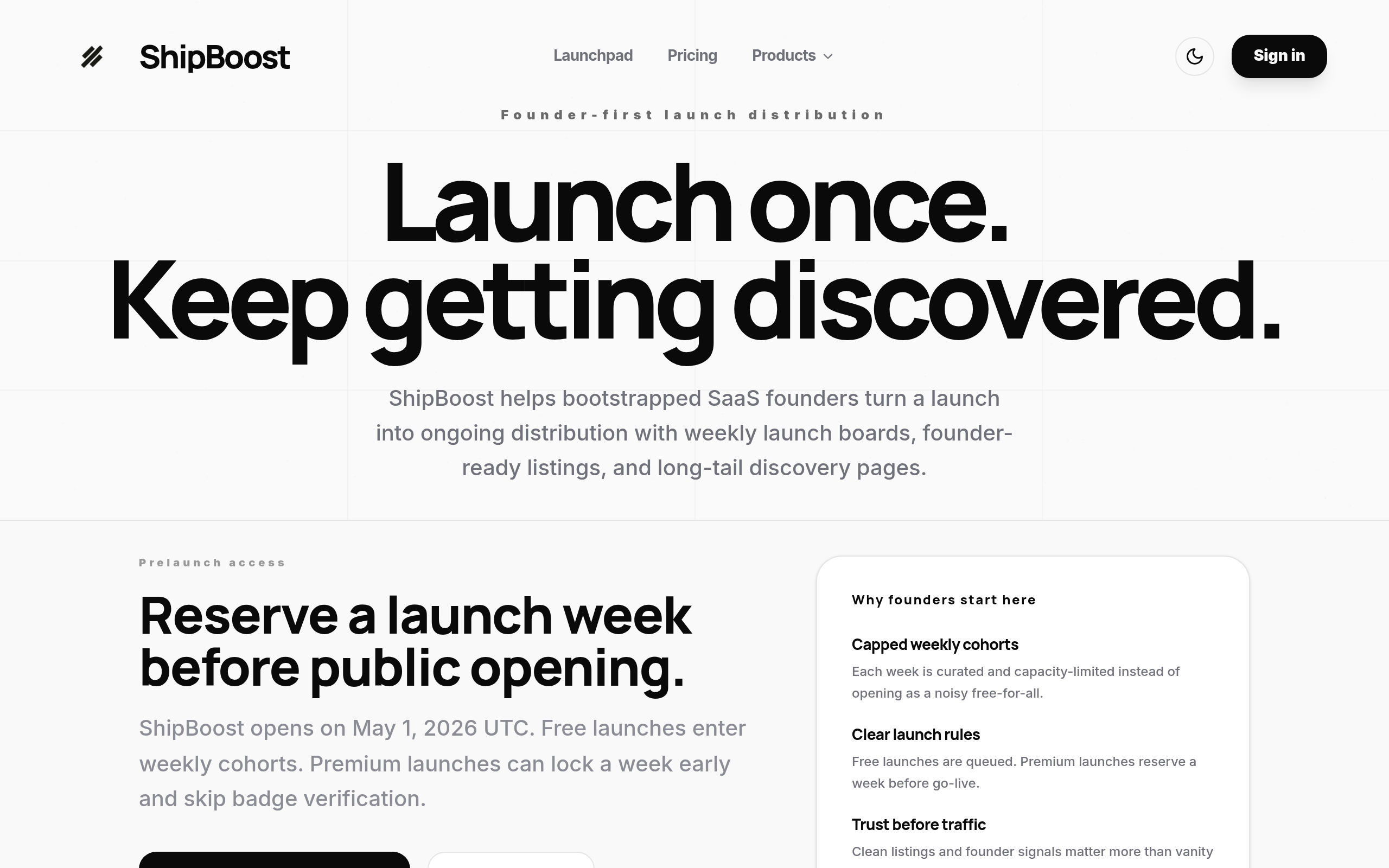 ShipBoost screenshot