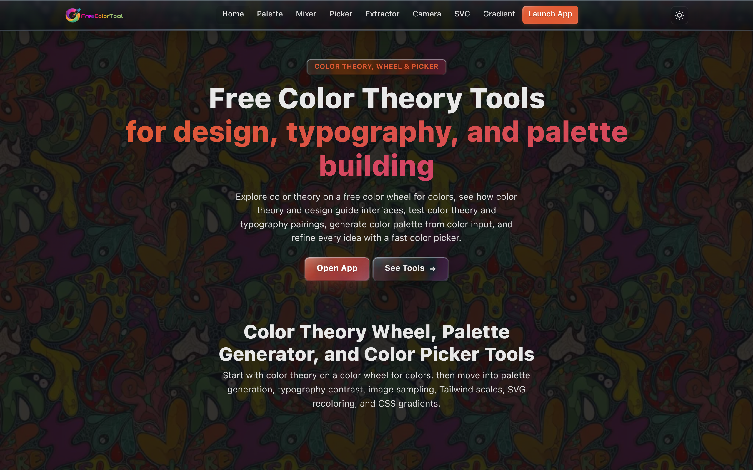 Free Color Tool screenshot – image 1
