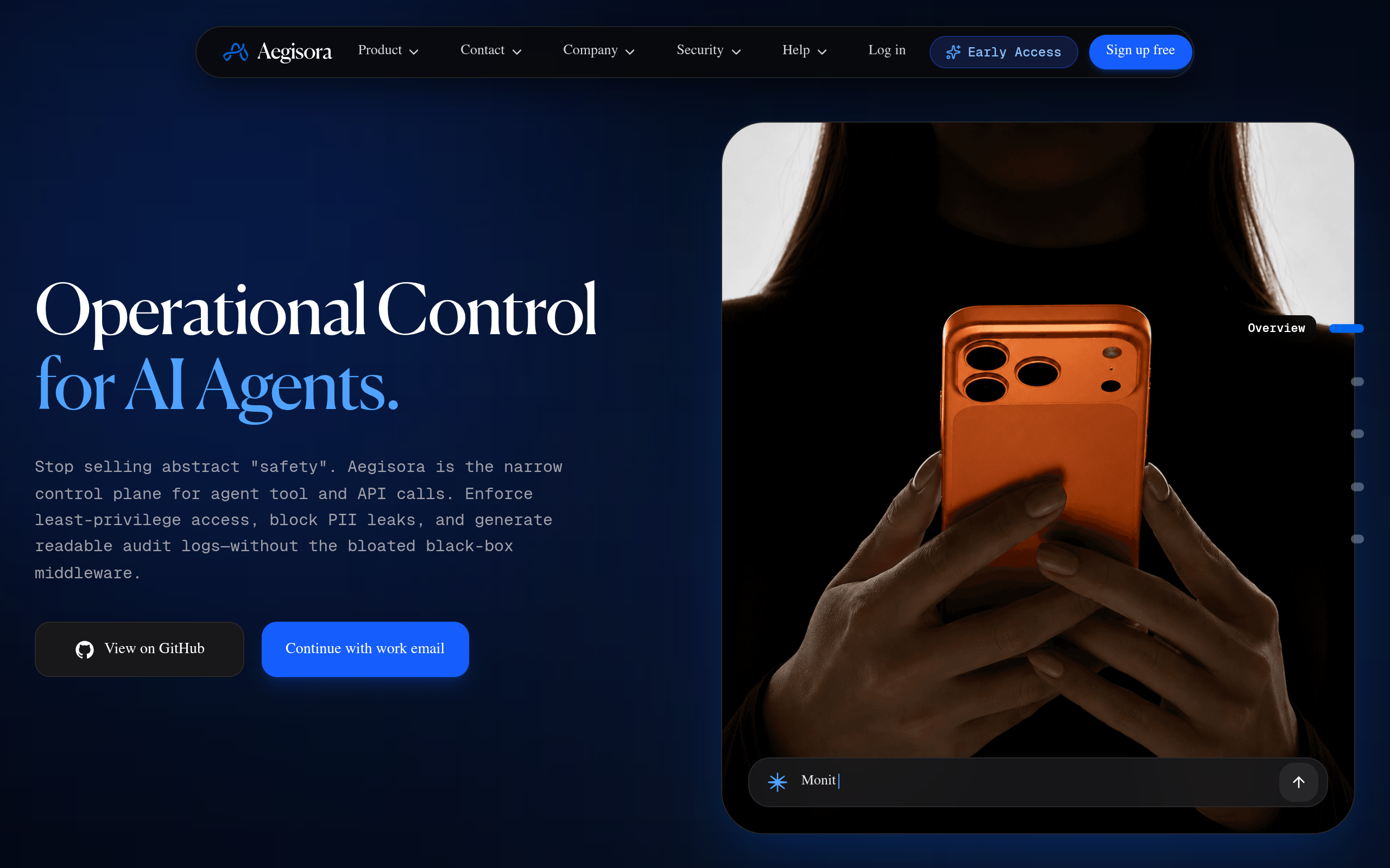 Aegisora screenshot – image 1