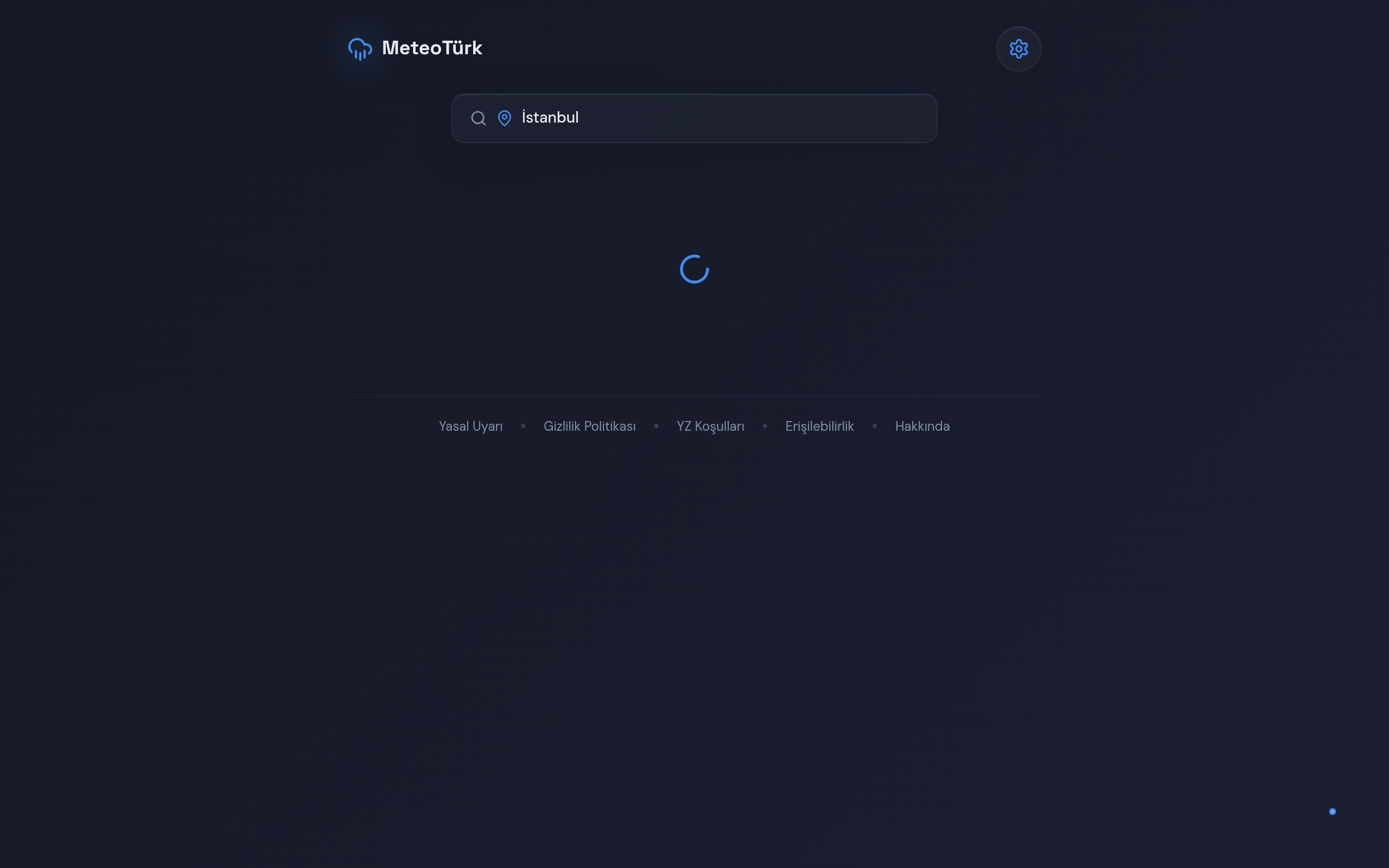 Screenshot of meteoturk1.lovable.app