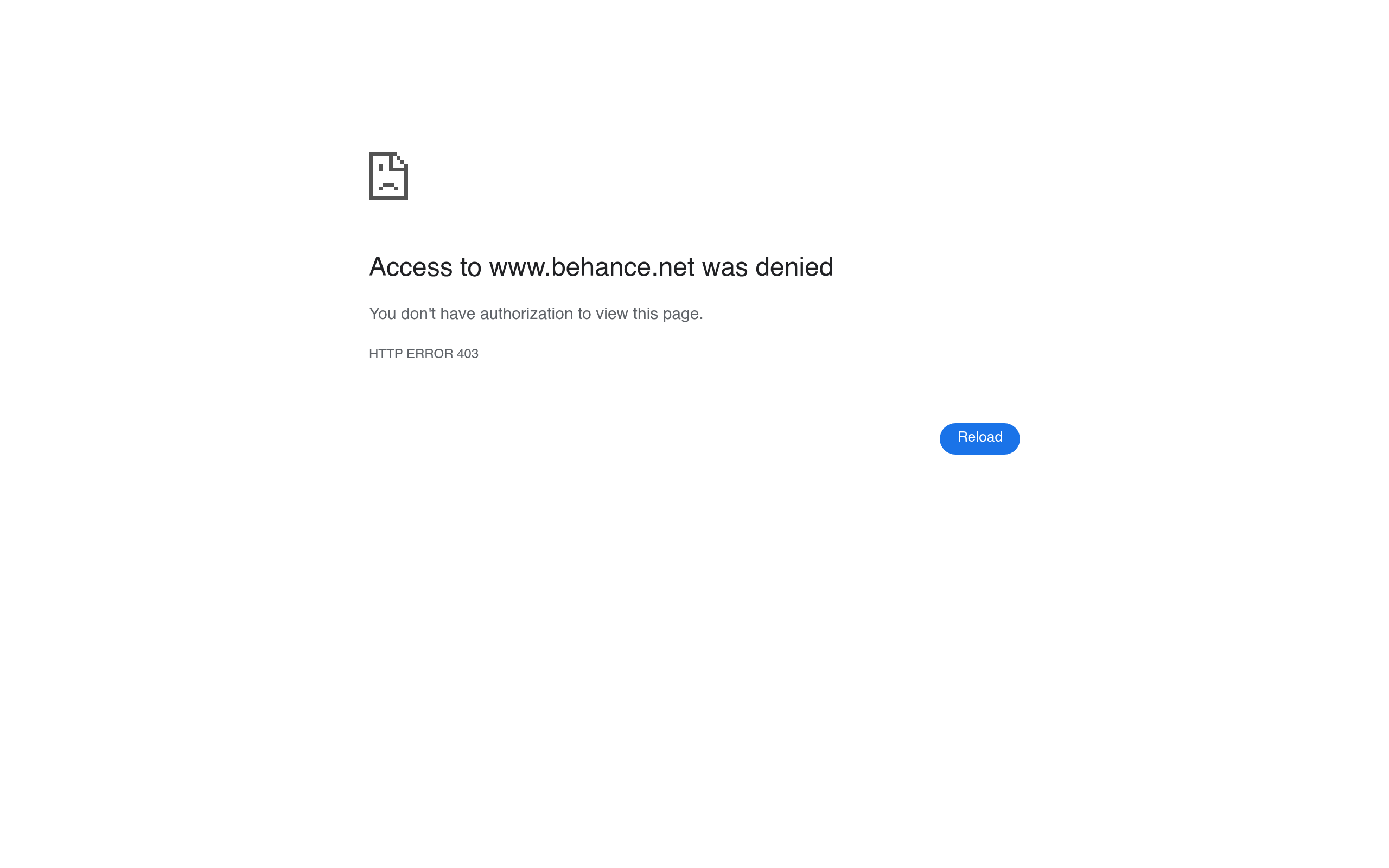 Behance 产品截图