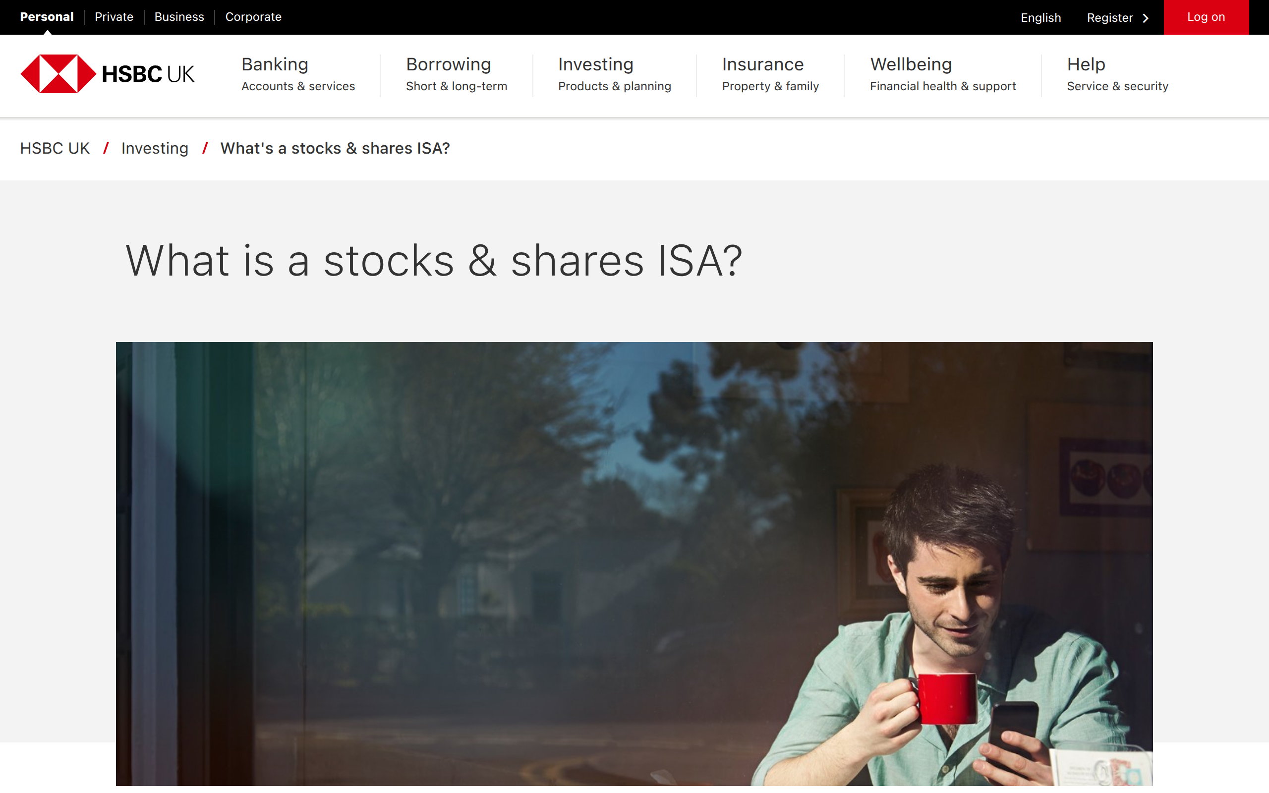 Hsbc screenshot