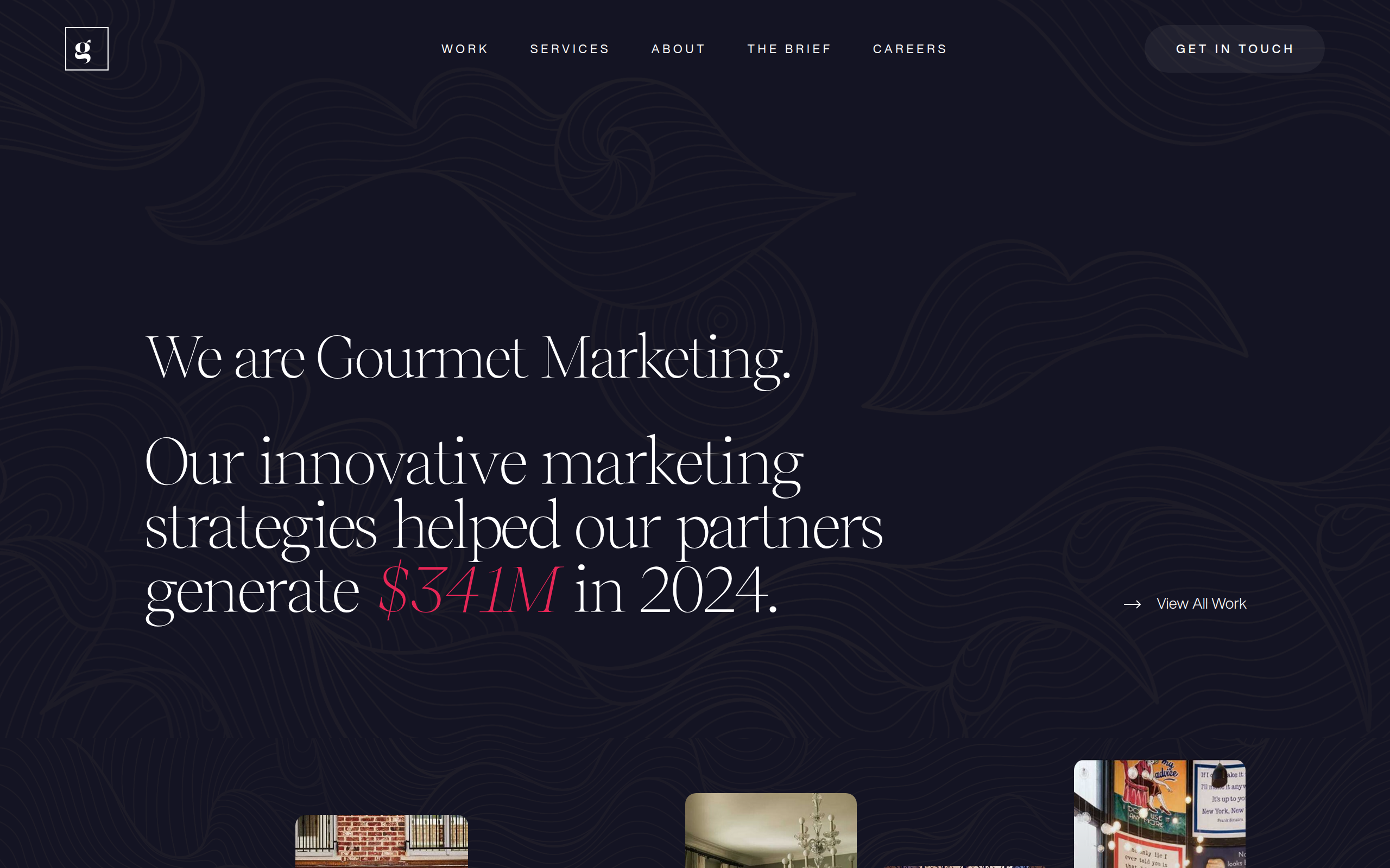 Gourmet Marketing Screenshot