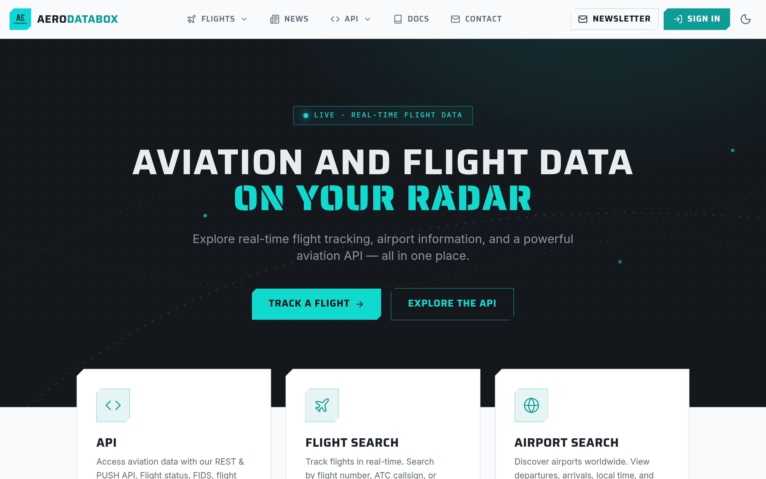 AeroDataBox screenshot, image 1
