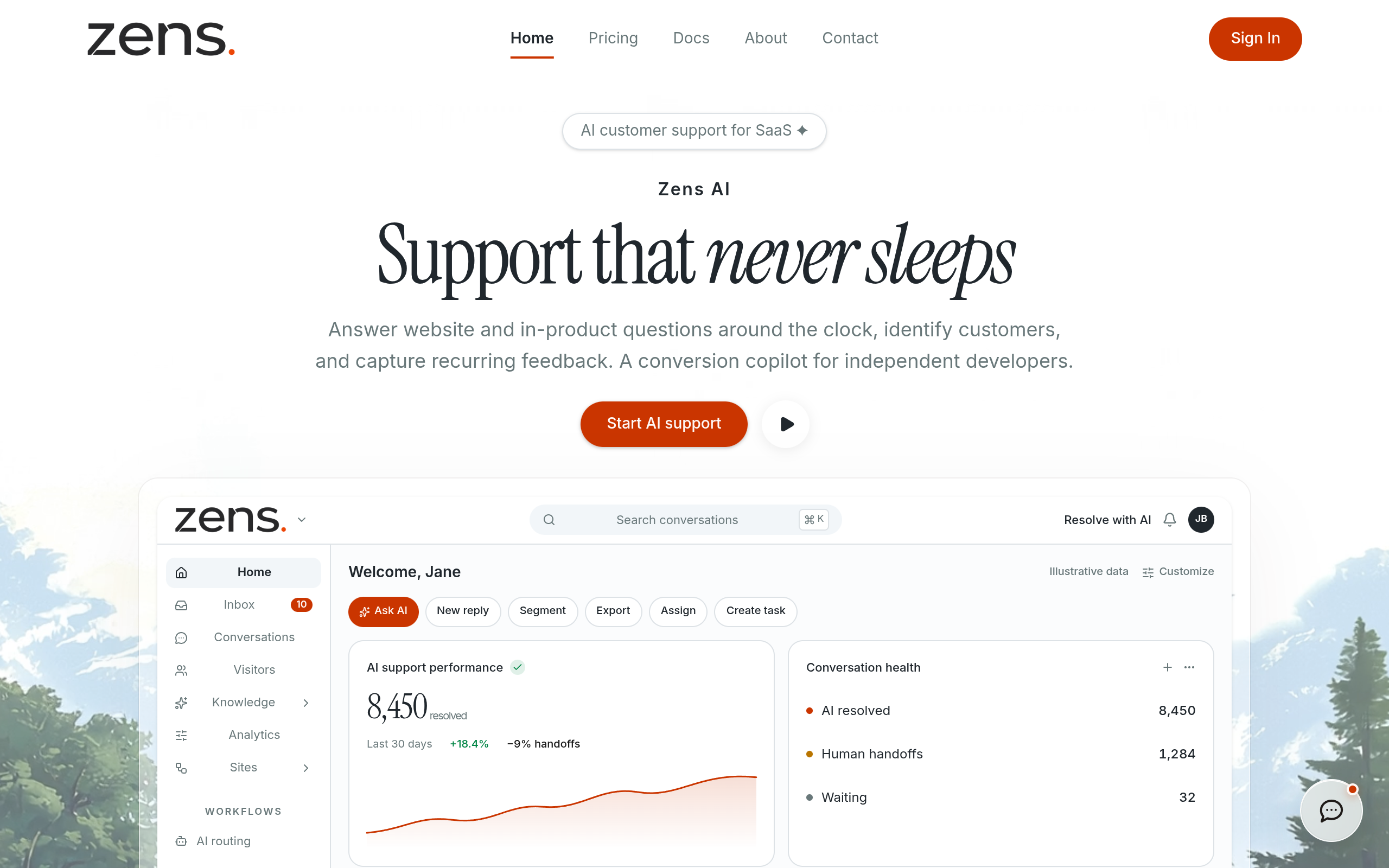 Zens AI screenshot – image 1