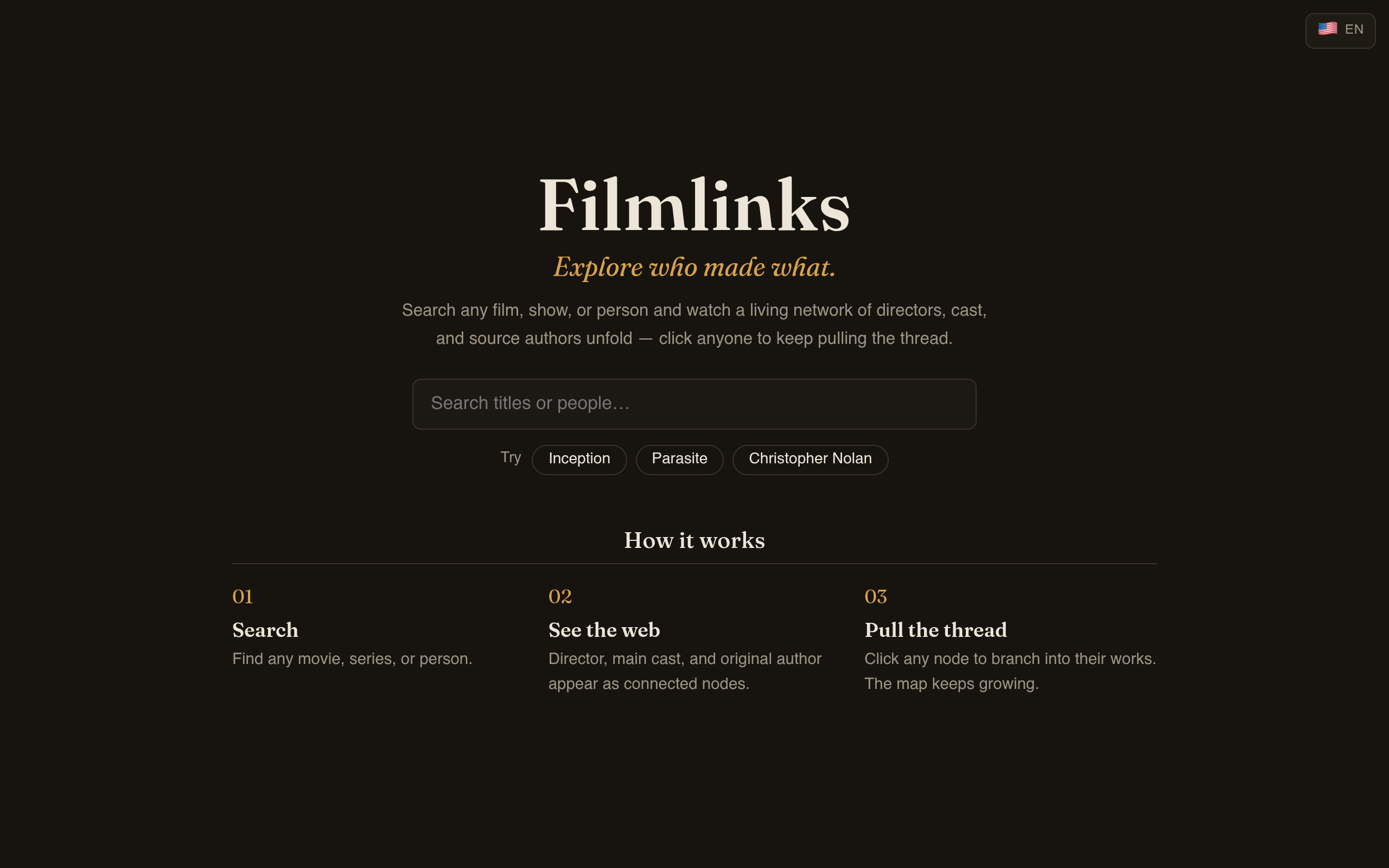 Filmlinks screenshot – image 1