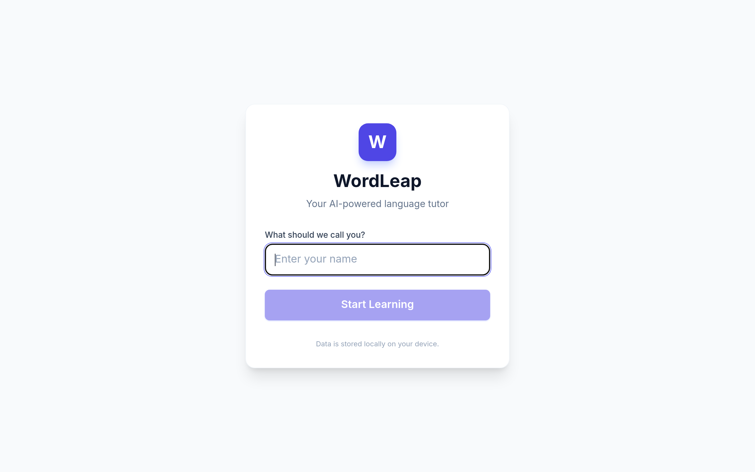 Screenshot of wordleap.co.uk