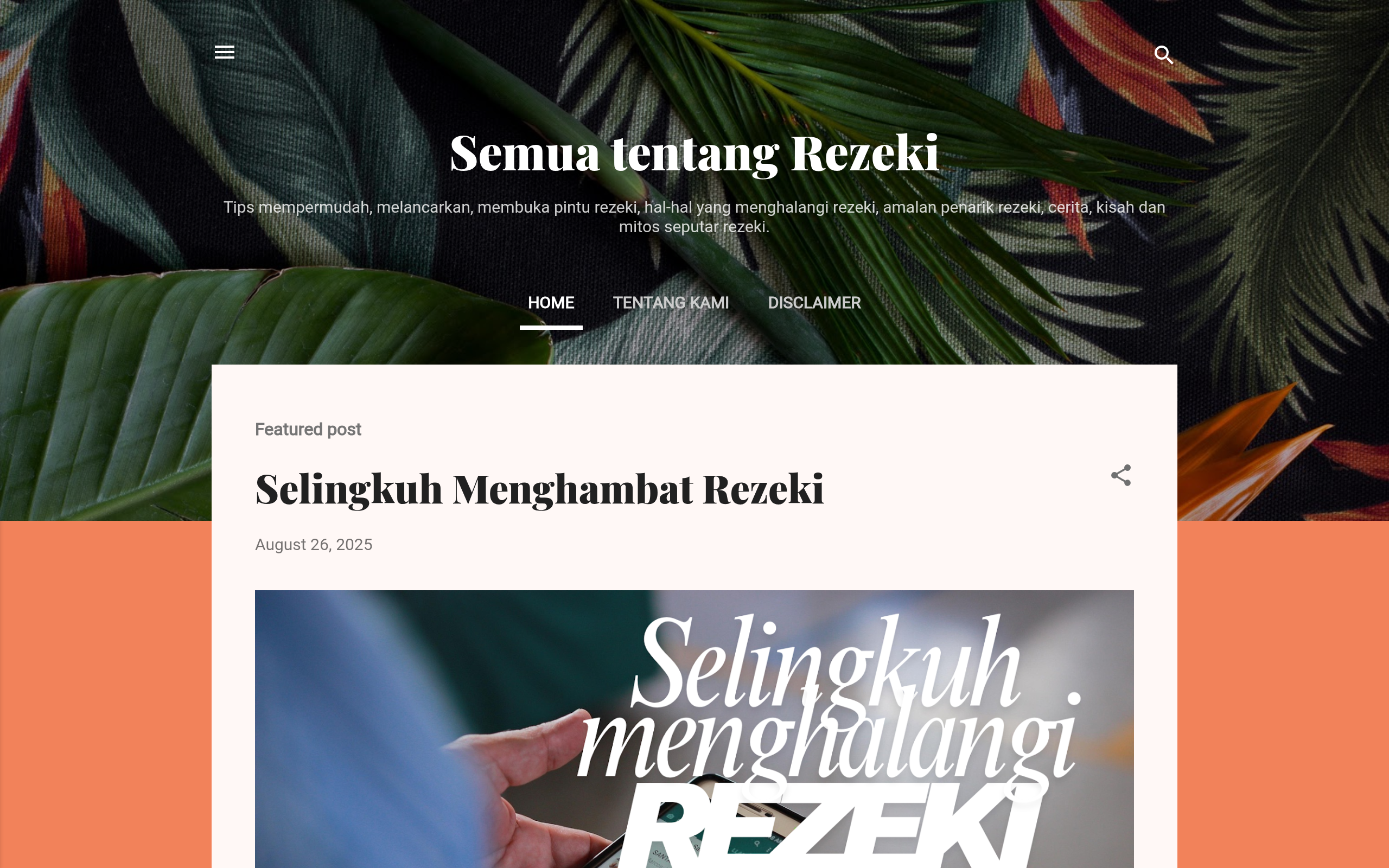 Screenshot of lancarrezeki.blogspot.com