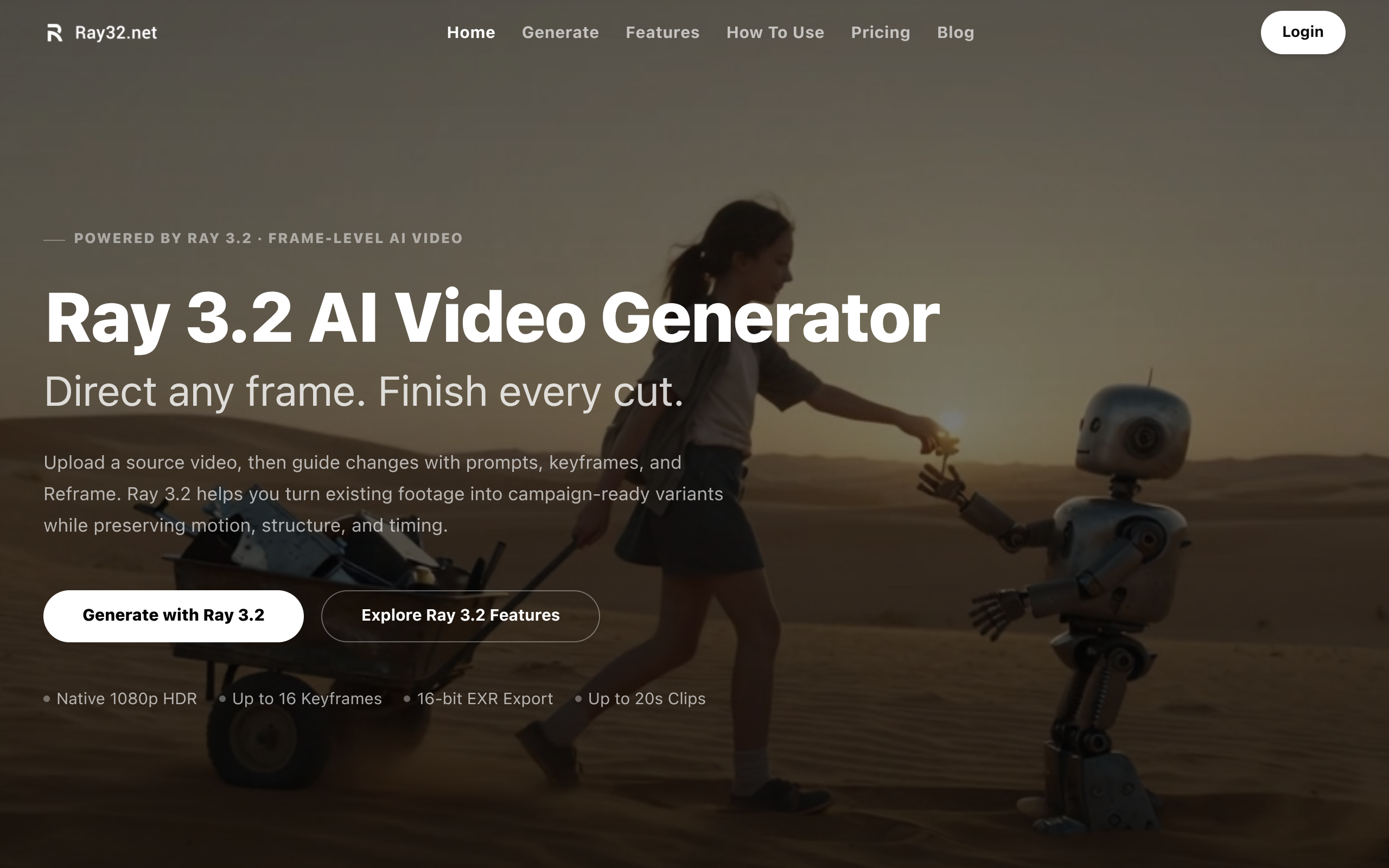 Ray 3.2 screenshot – image 1
