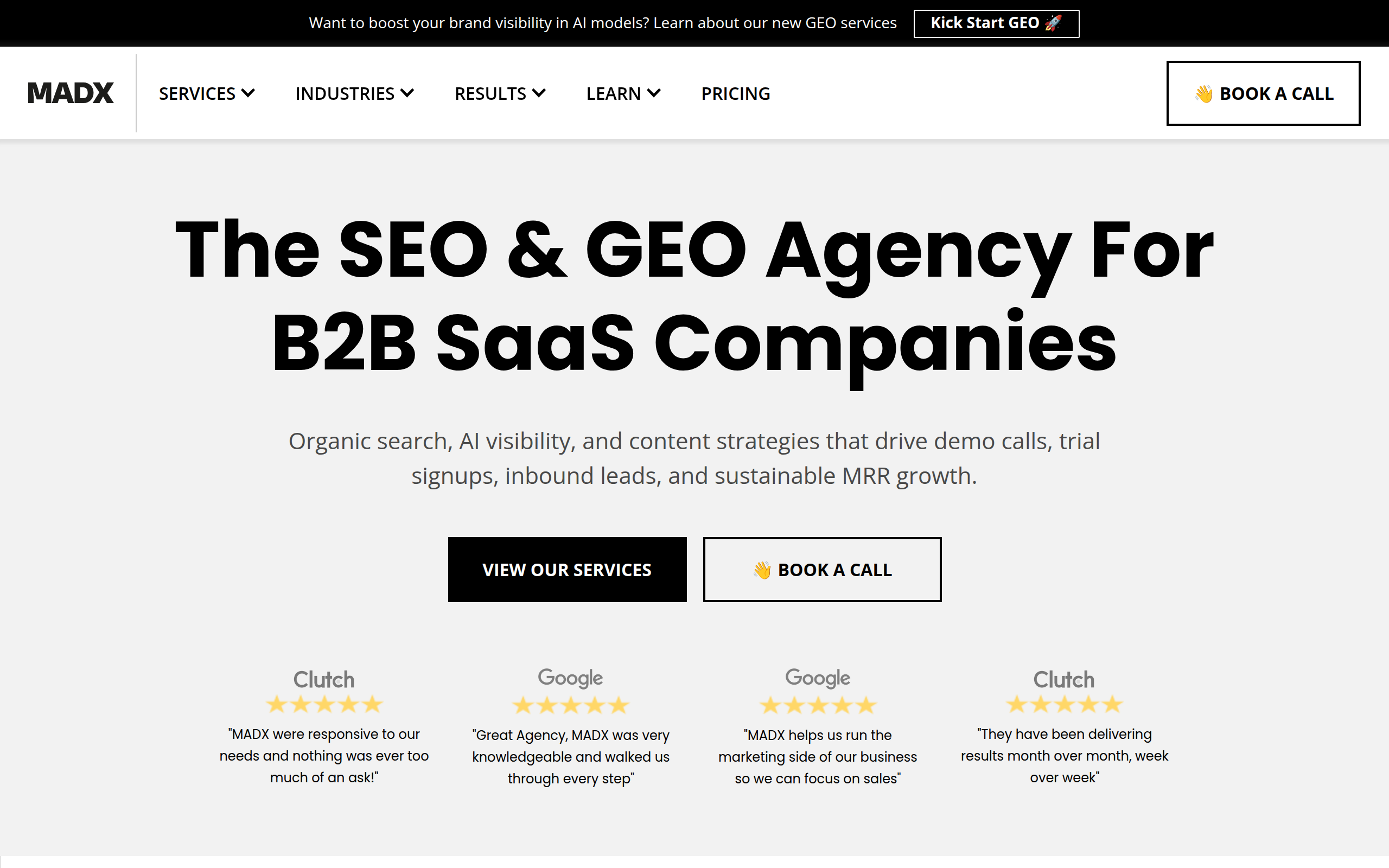 MADX Digital Screenshot