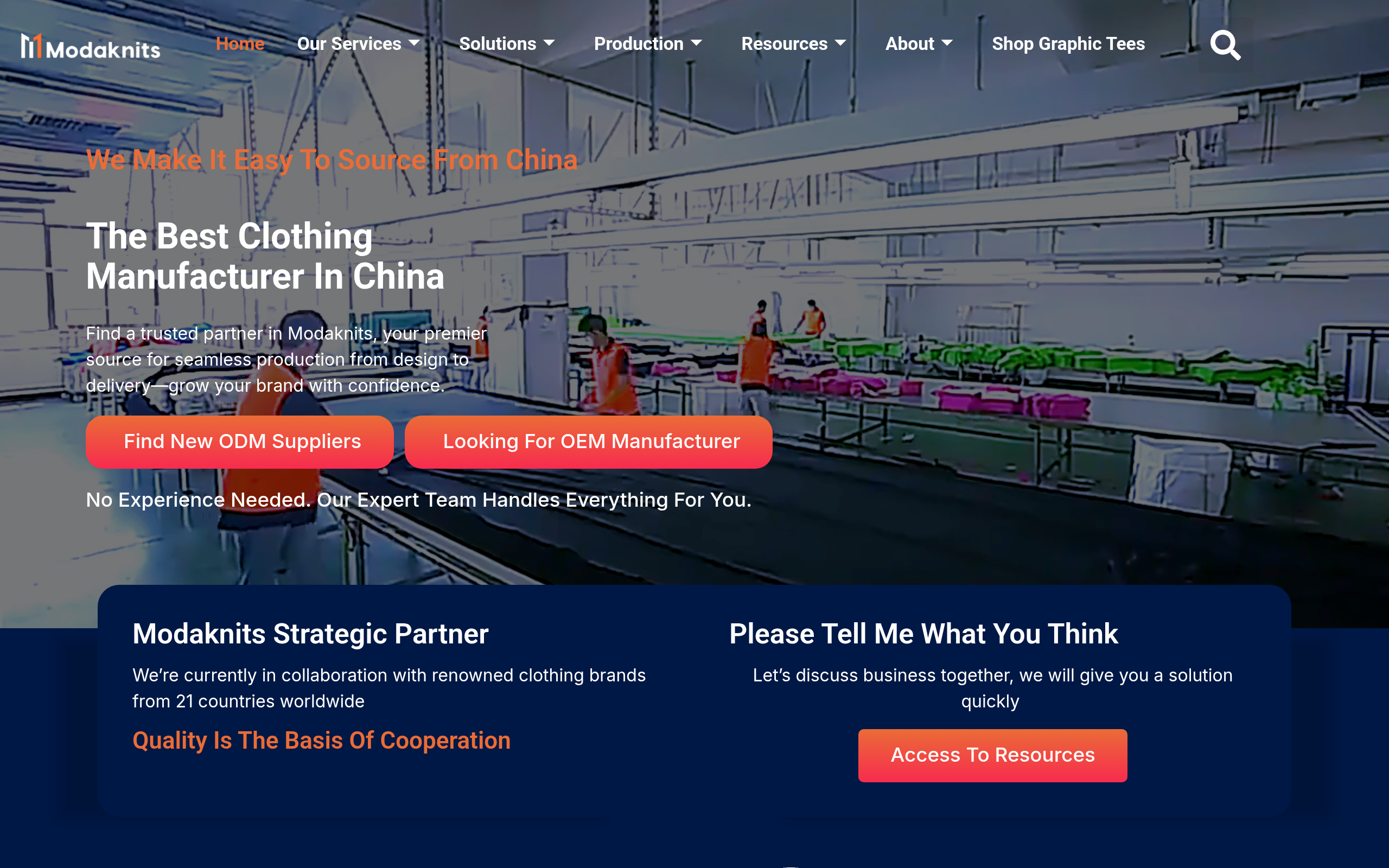 Modaknits screenshot