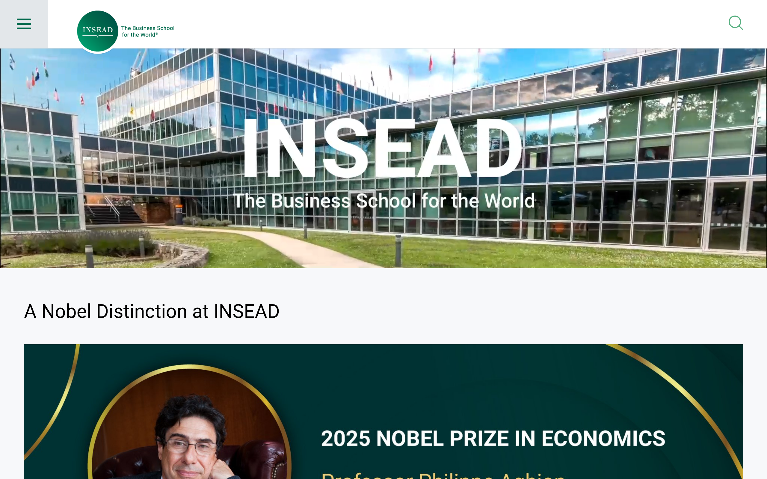 Insead screenshot