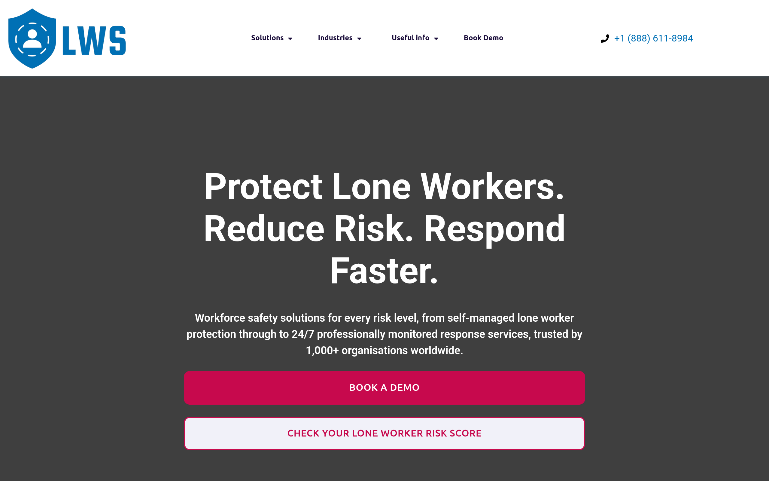 LWS - Smart Safety For Lone Workers screenshot – image 1