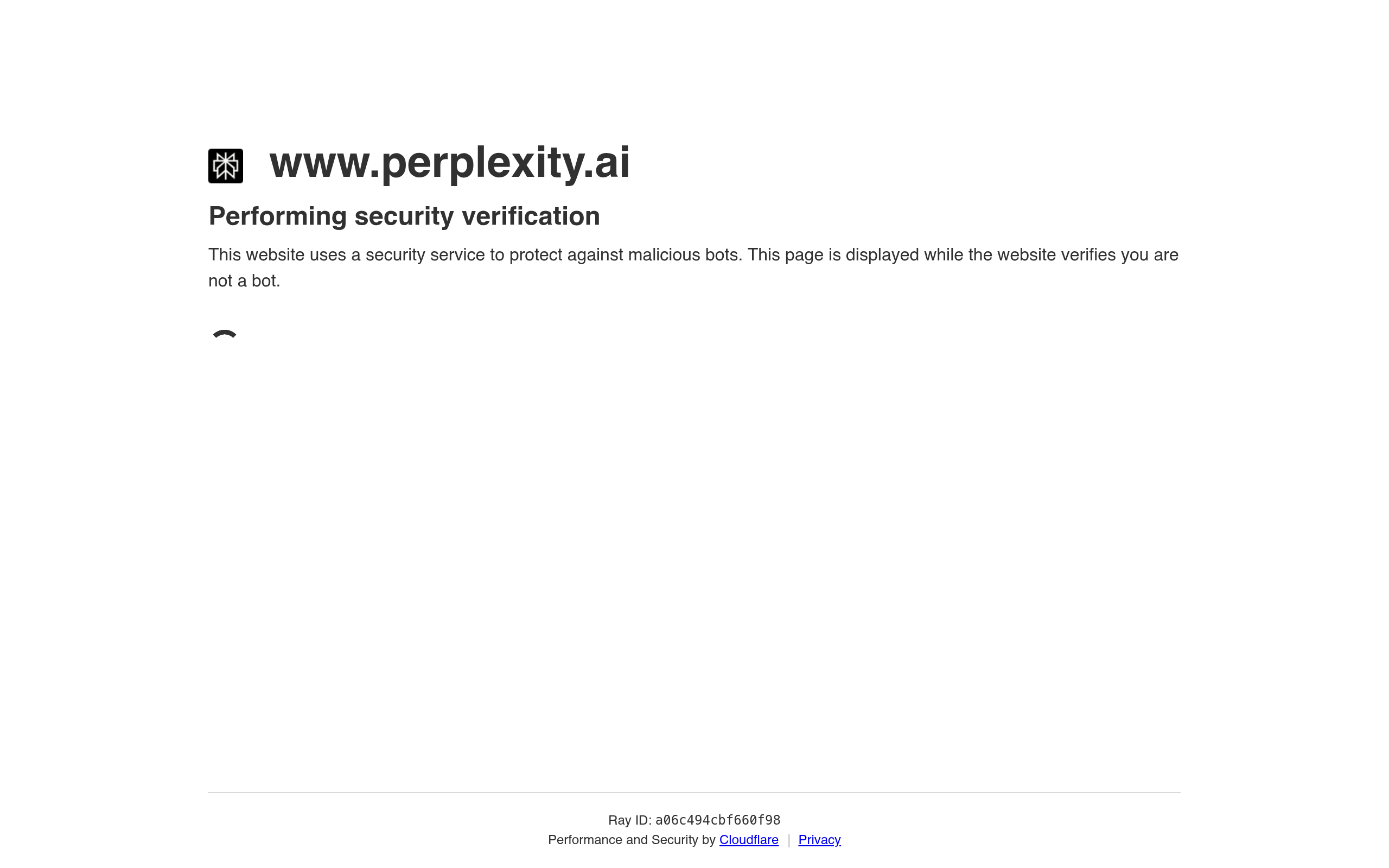 Perplexity 产品截图