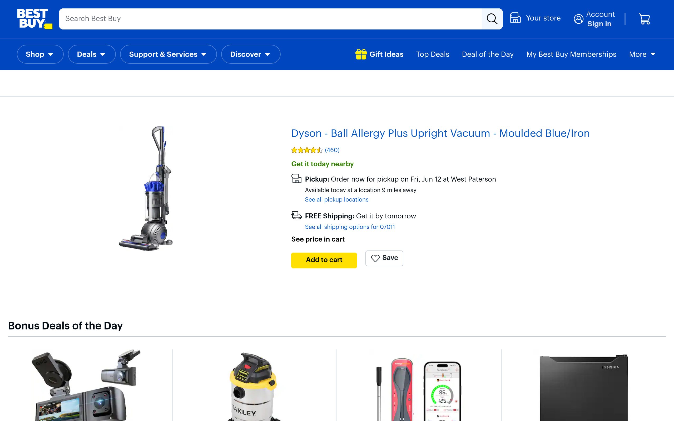 Best Buy Deal of the Day: Up to 57% off Laptops, Appliances, Vacuuum, and More