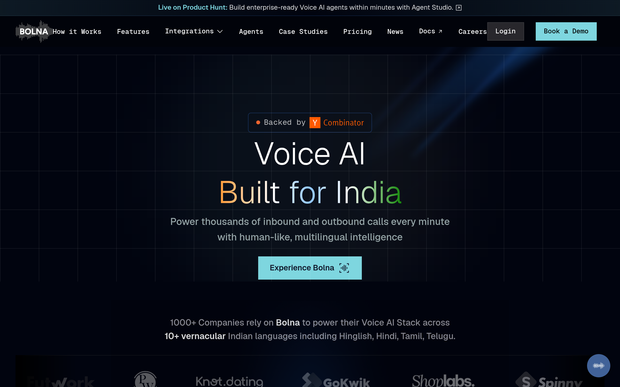Bolna Agent Studio screenshot – image 1