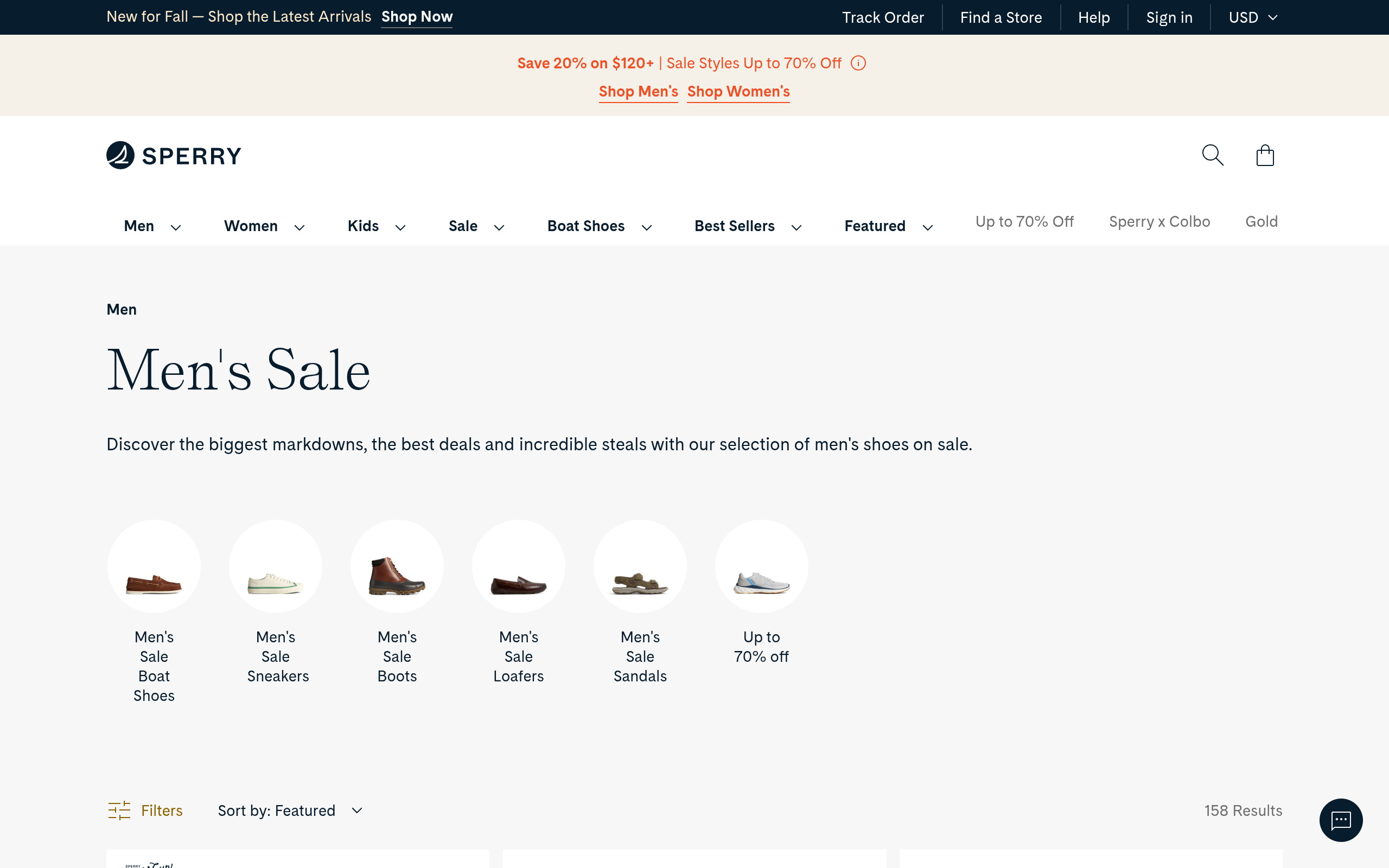 Sperry Summer Sale: Up to 70% off + Extra 20% off Select Items