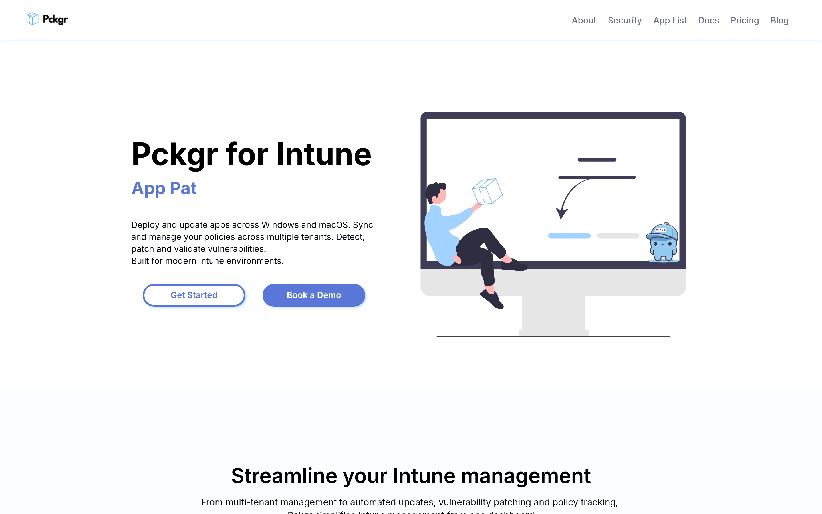 Thomas Mahony — скриншот сайта