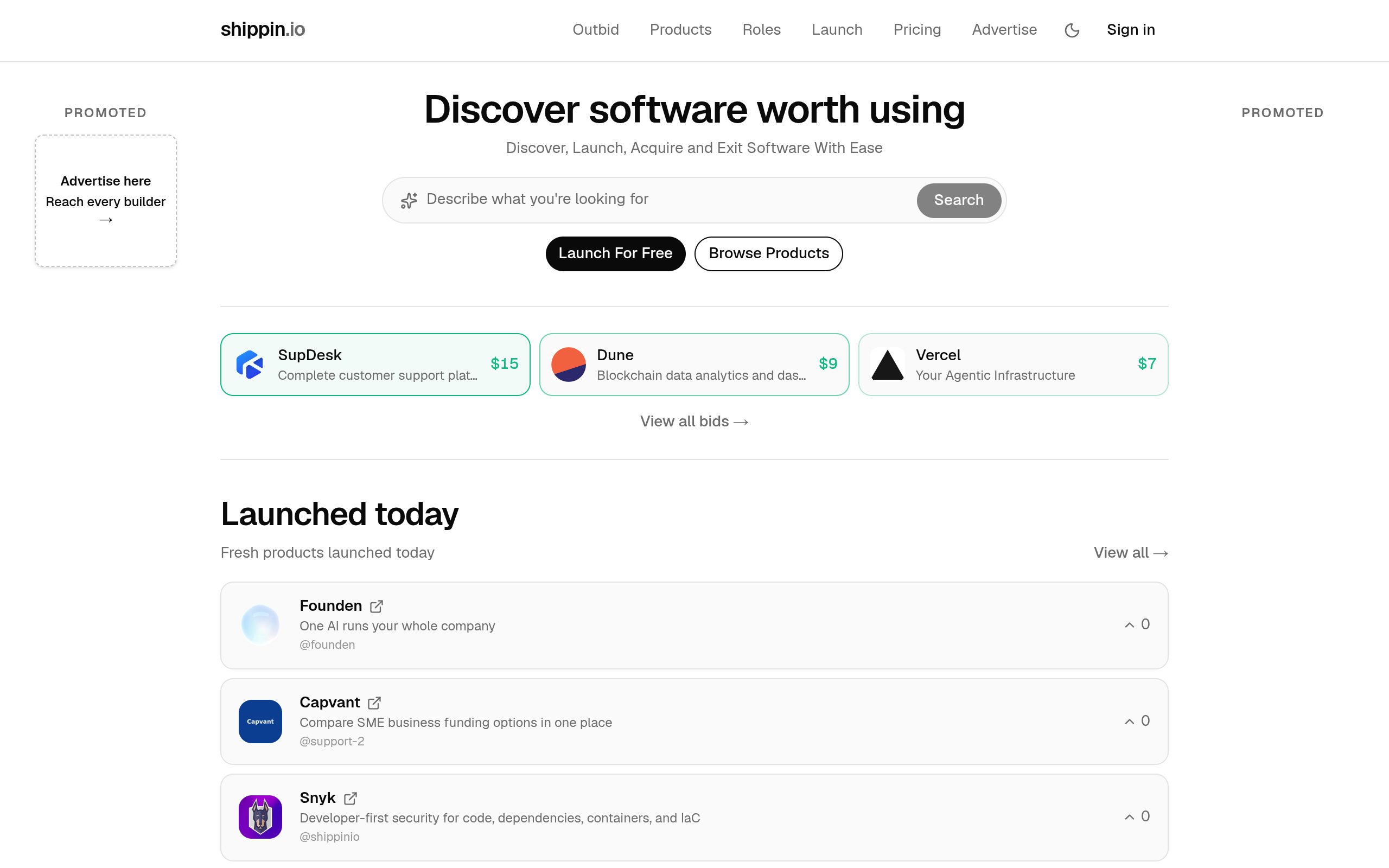shippin.io screenshot