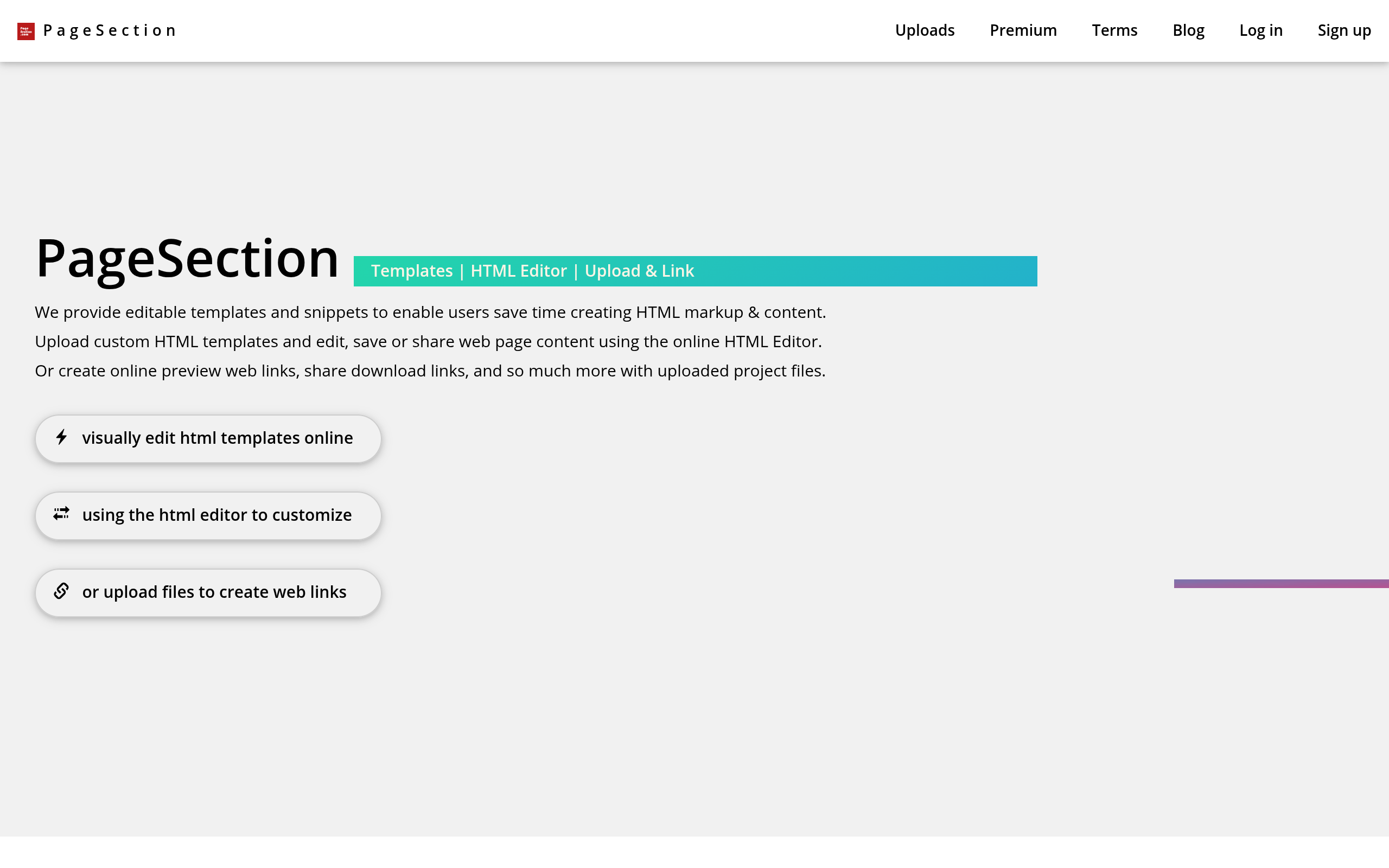 PageSection screenshot – image 1