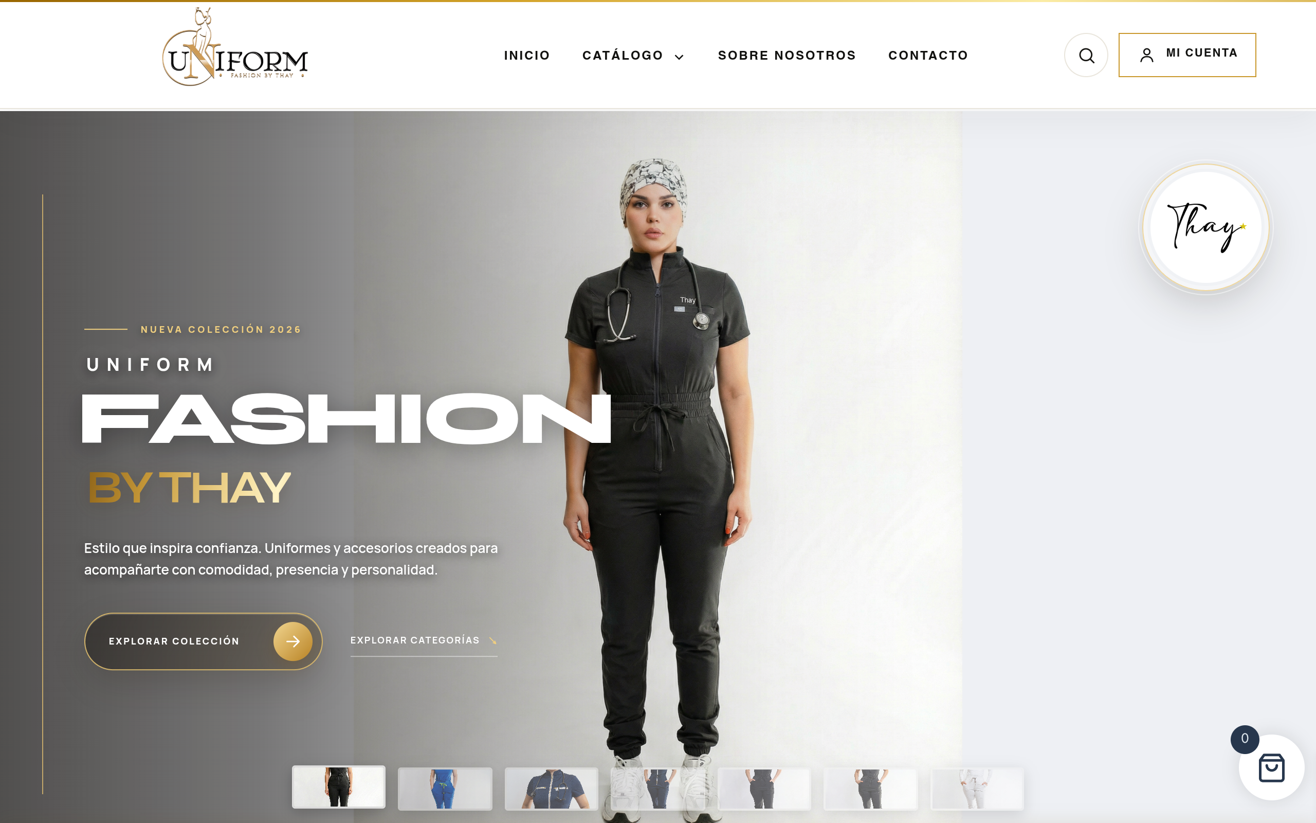 Vista previa del proyecto Uniform Fashion by Thay