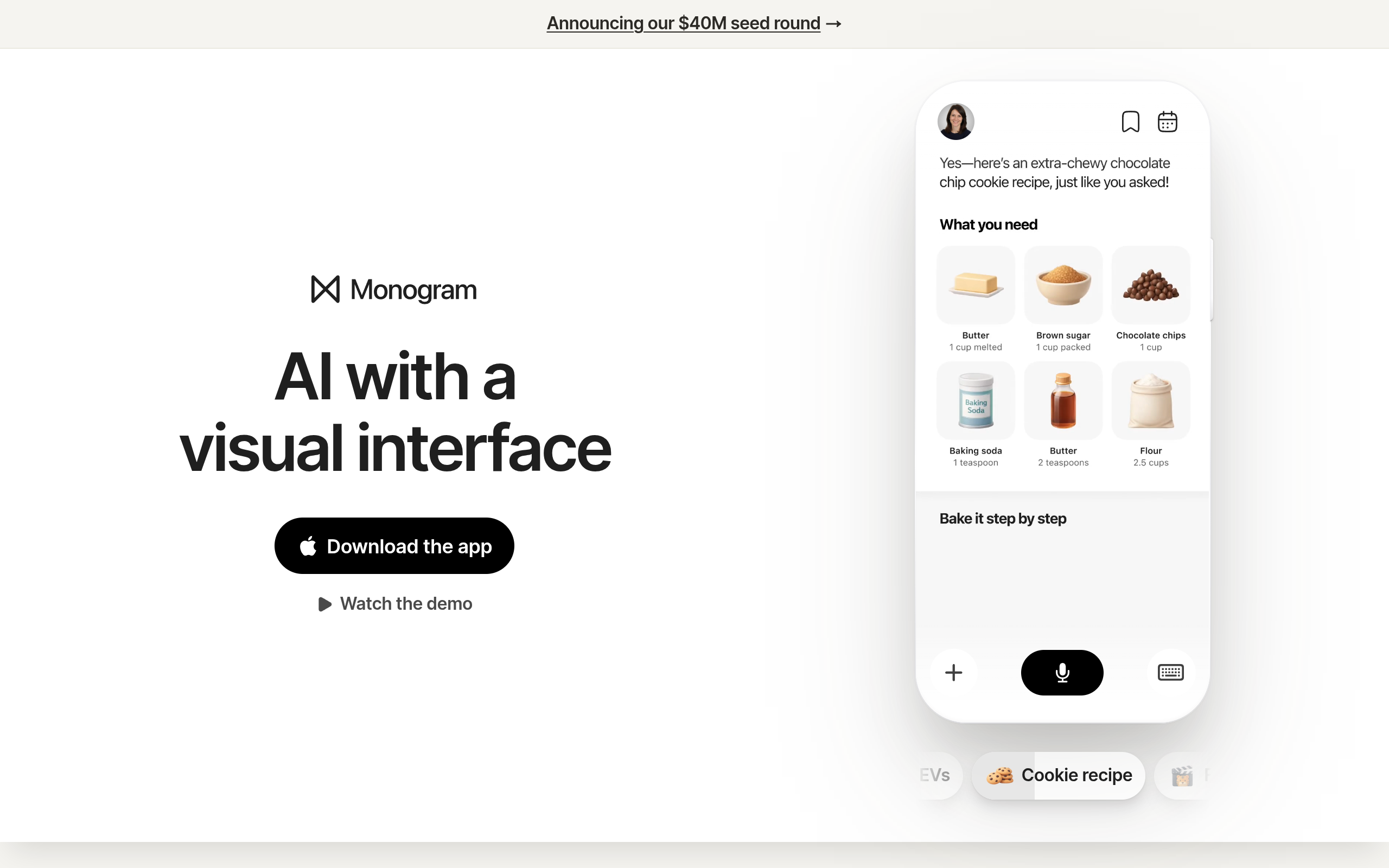 Monogram AI screenshot – image 1
