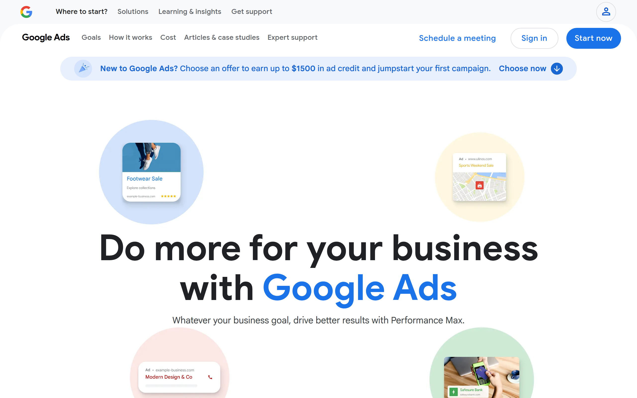 Search engine ads (PPC) Screenshot