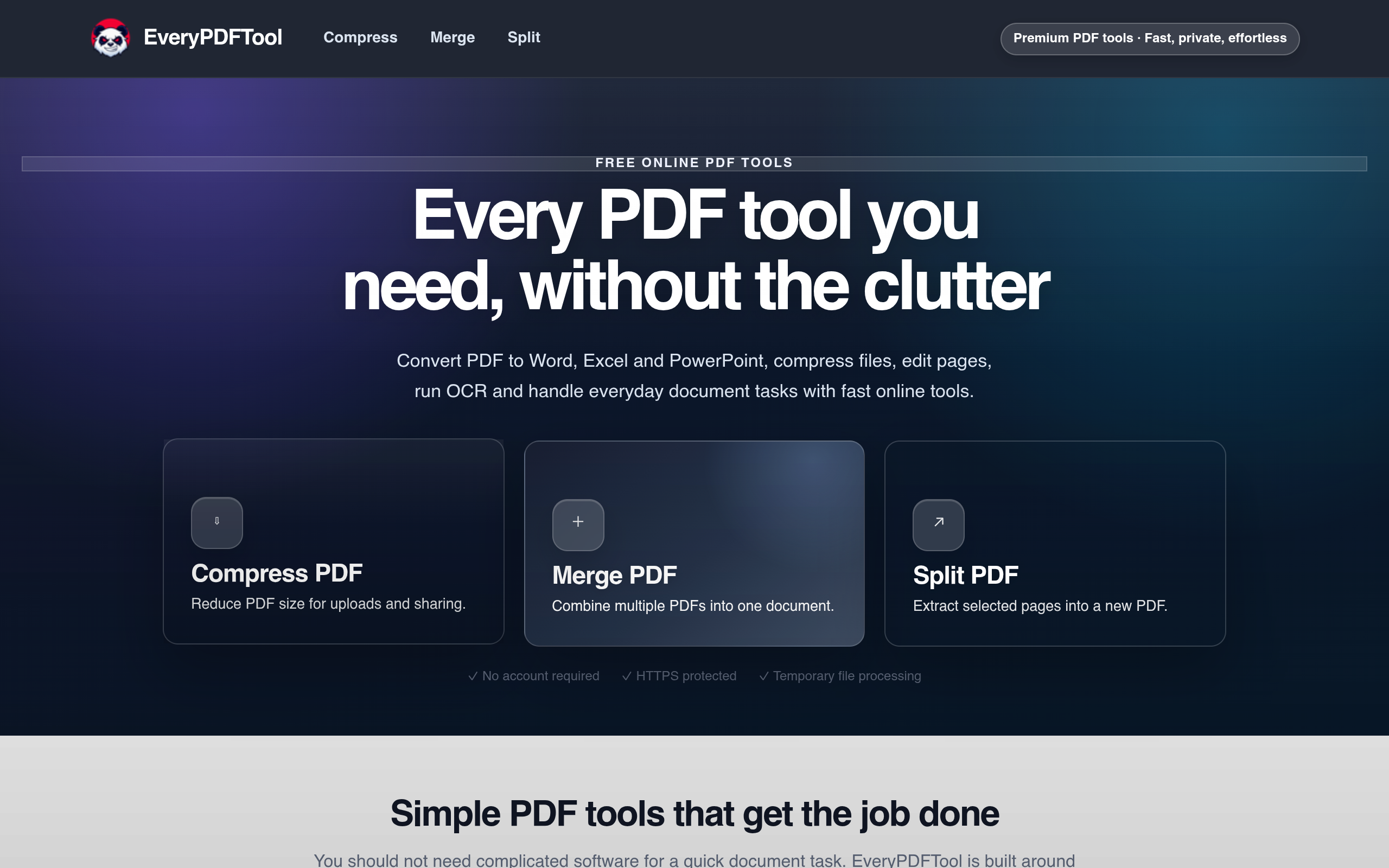 EveryPDFTool screenshot, image 1