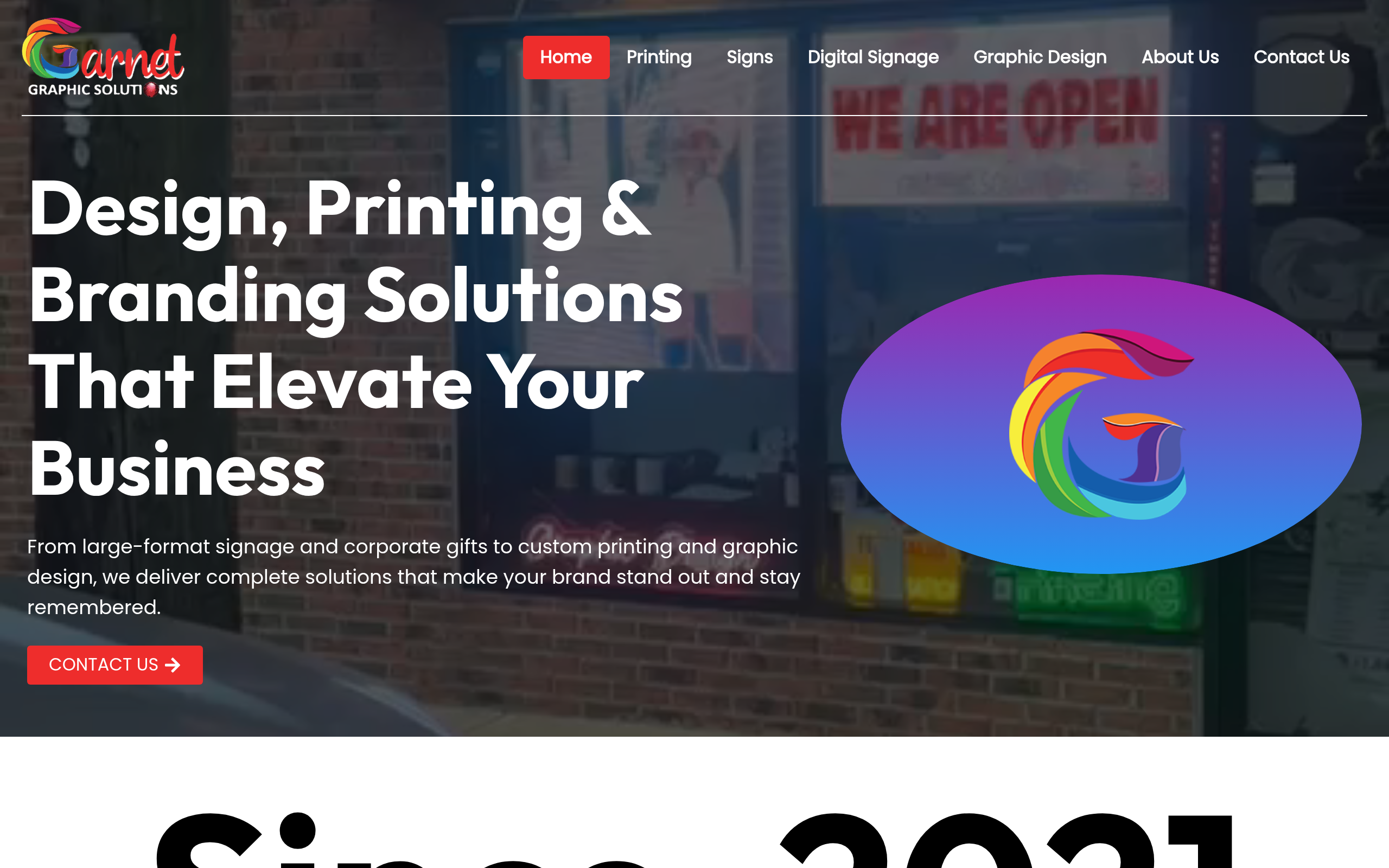 Garnet Graphic Solutions Screenshot