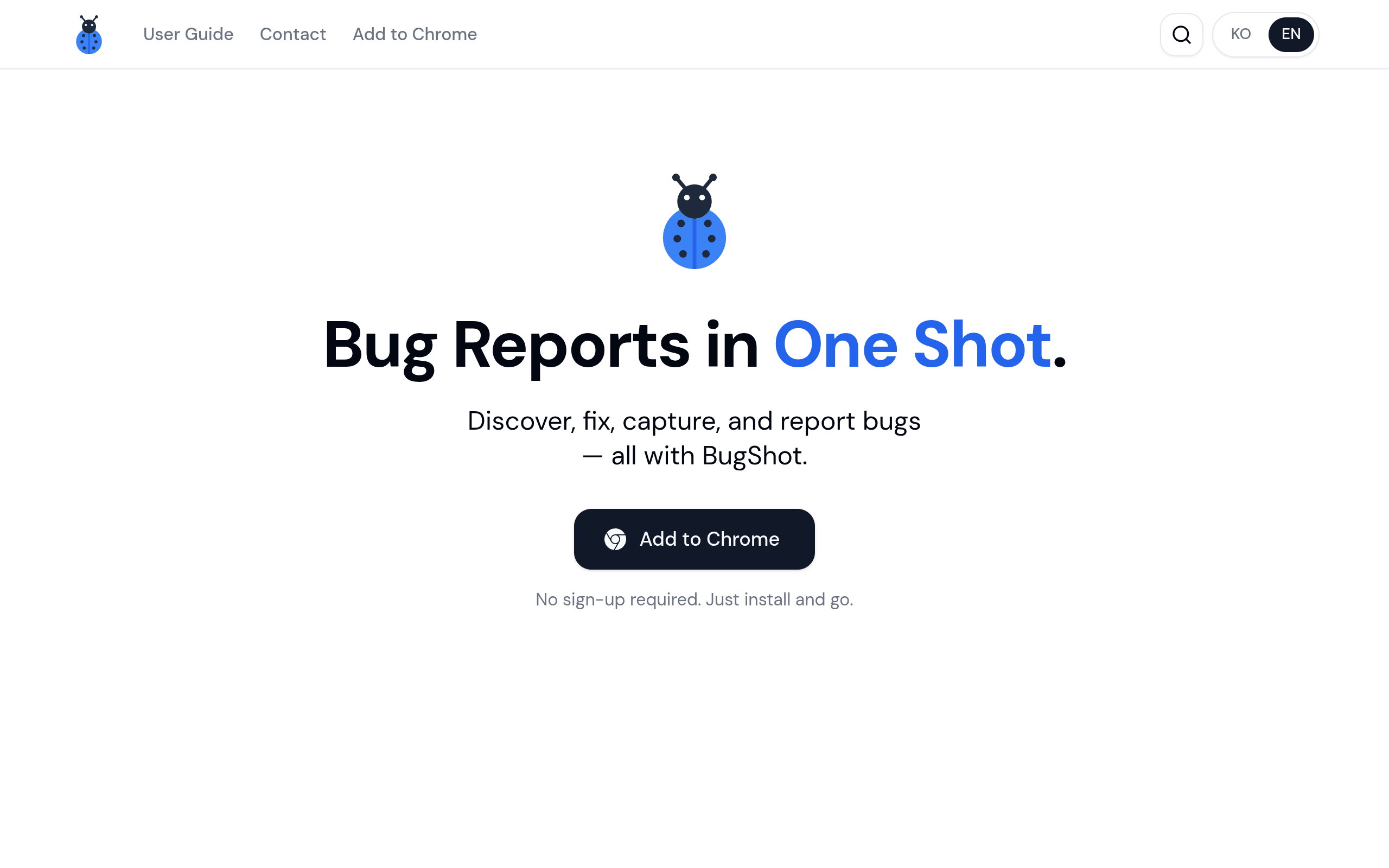 BugShot screenshot – image 1