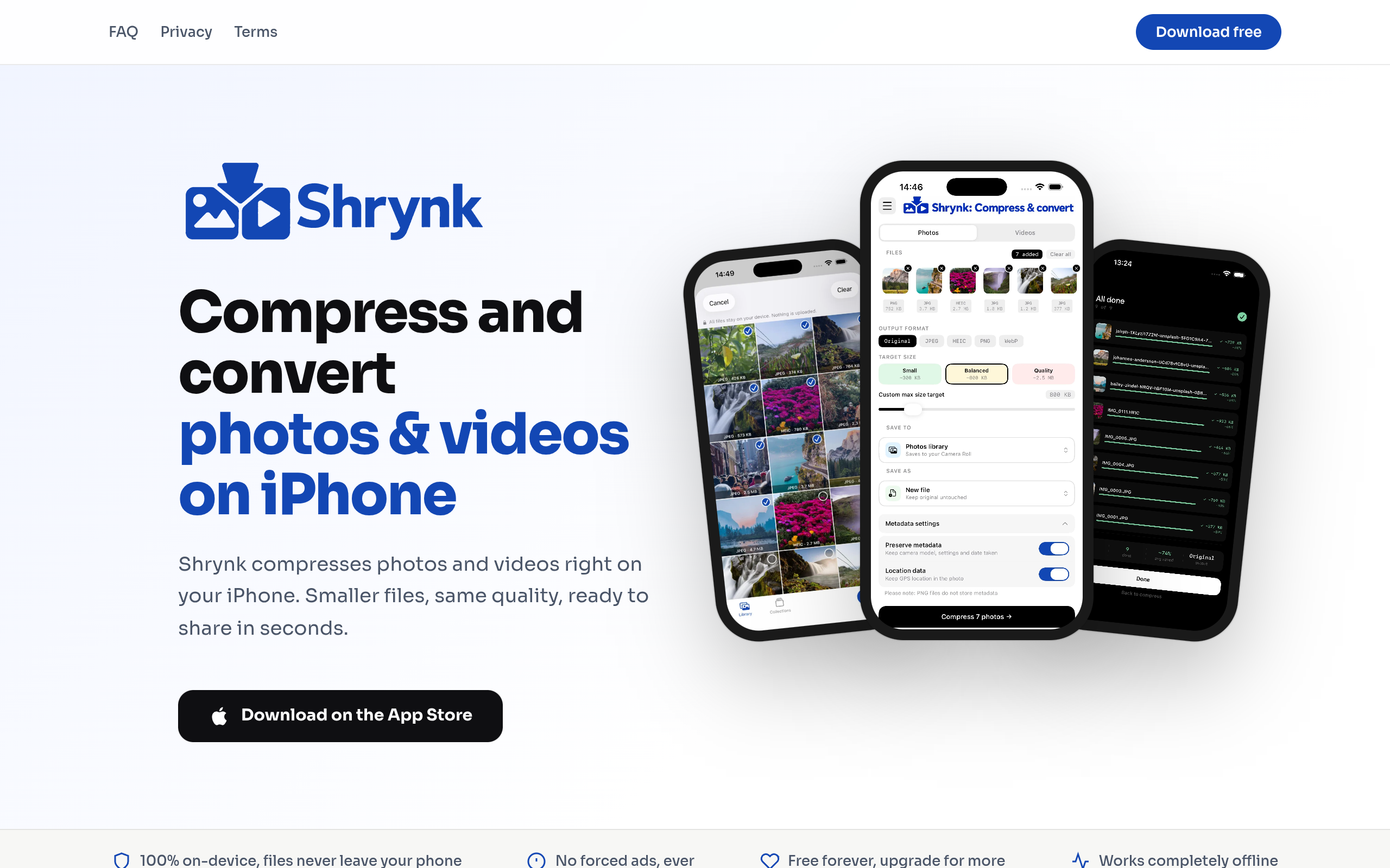 Shrynk screenshot – image 1