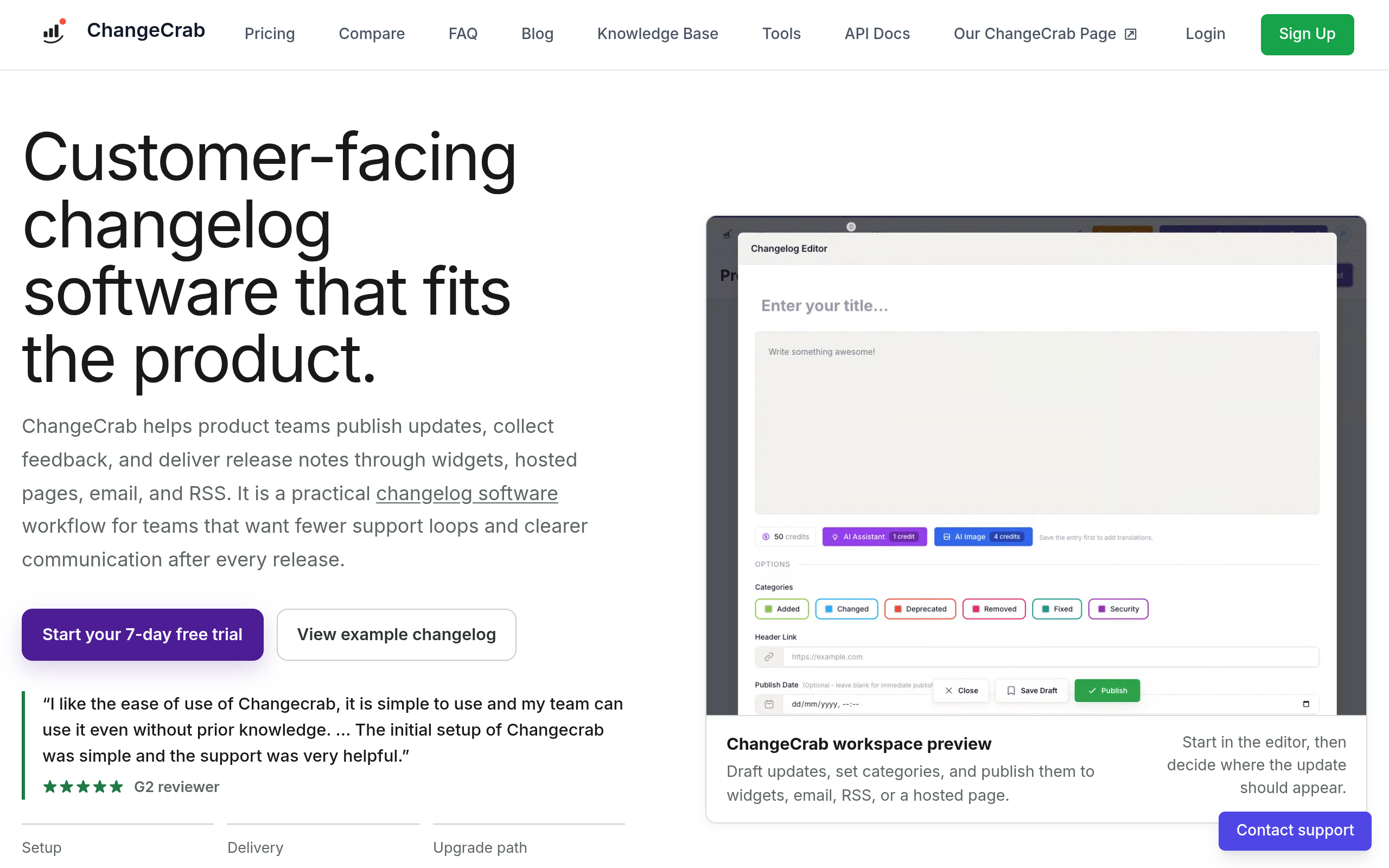 ChangeCrab screenshot