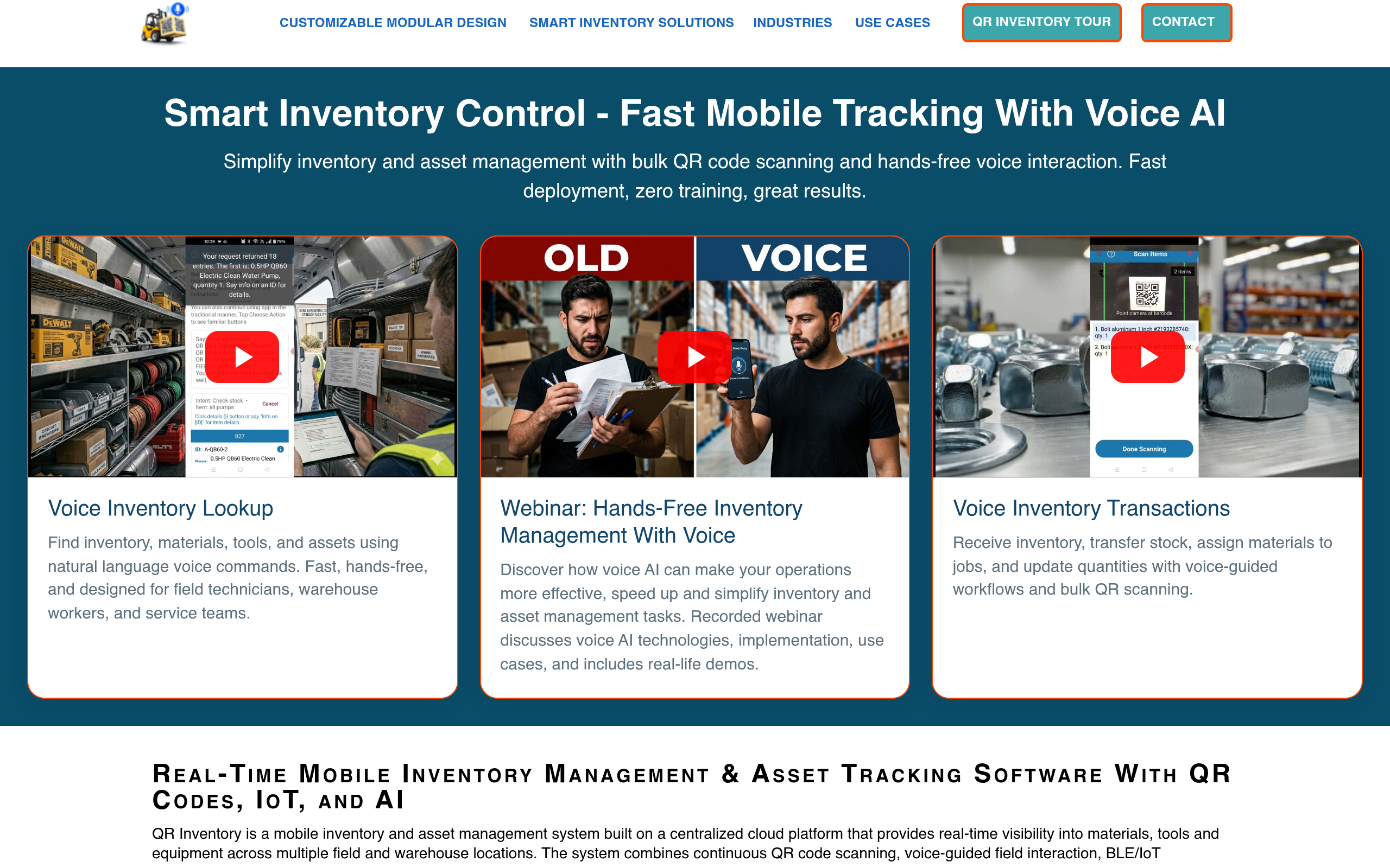 Real-Time Mobile Inventory Management & Asset Tracking Softw screenshot – image 1