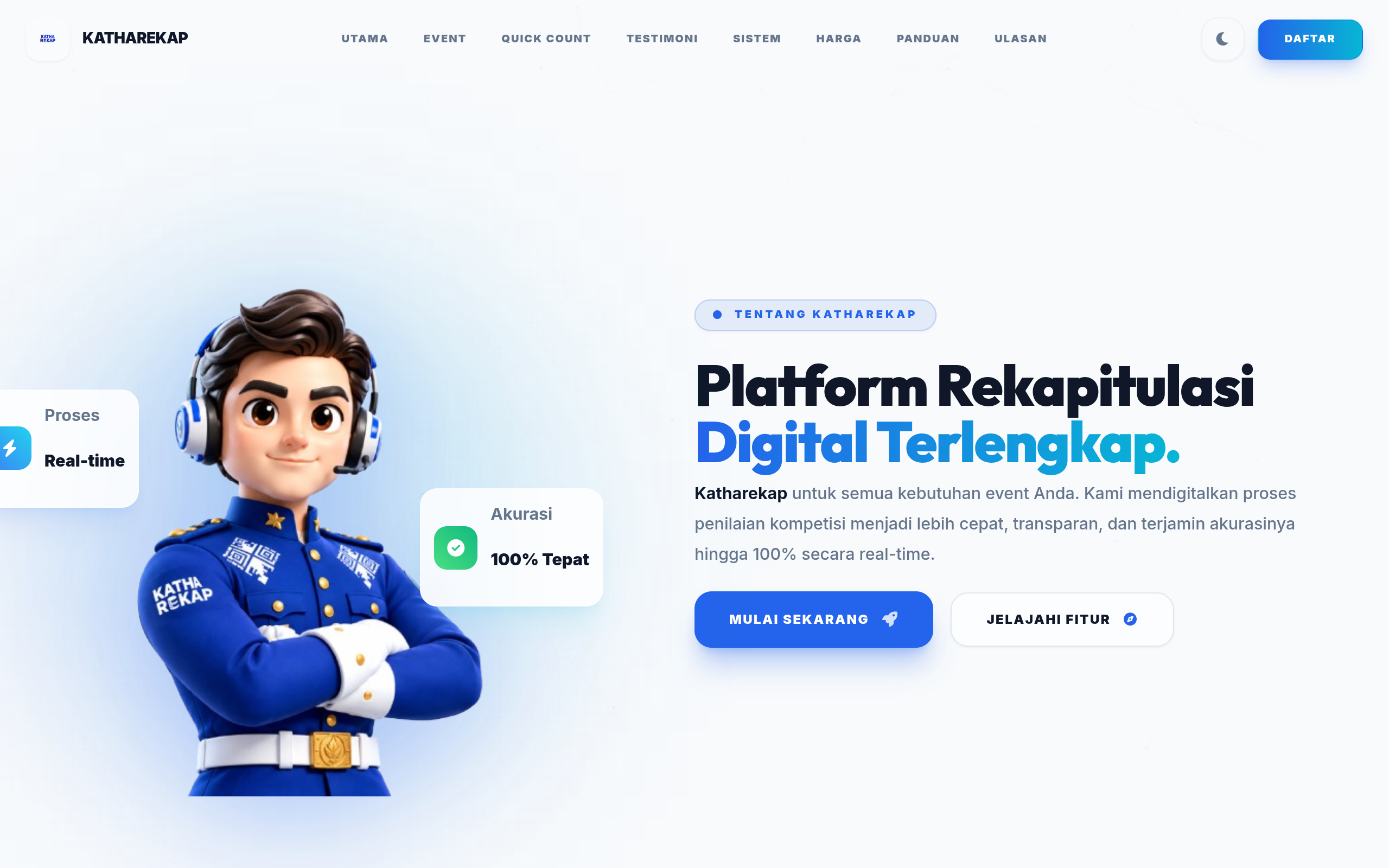Screenshot of katharekap.online