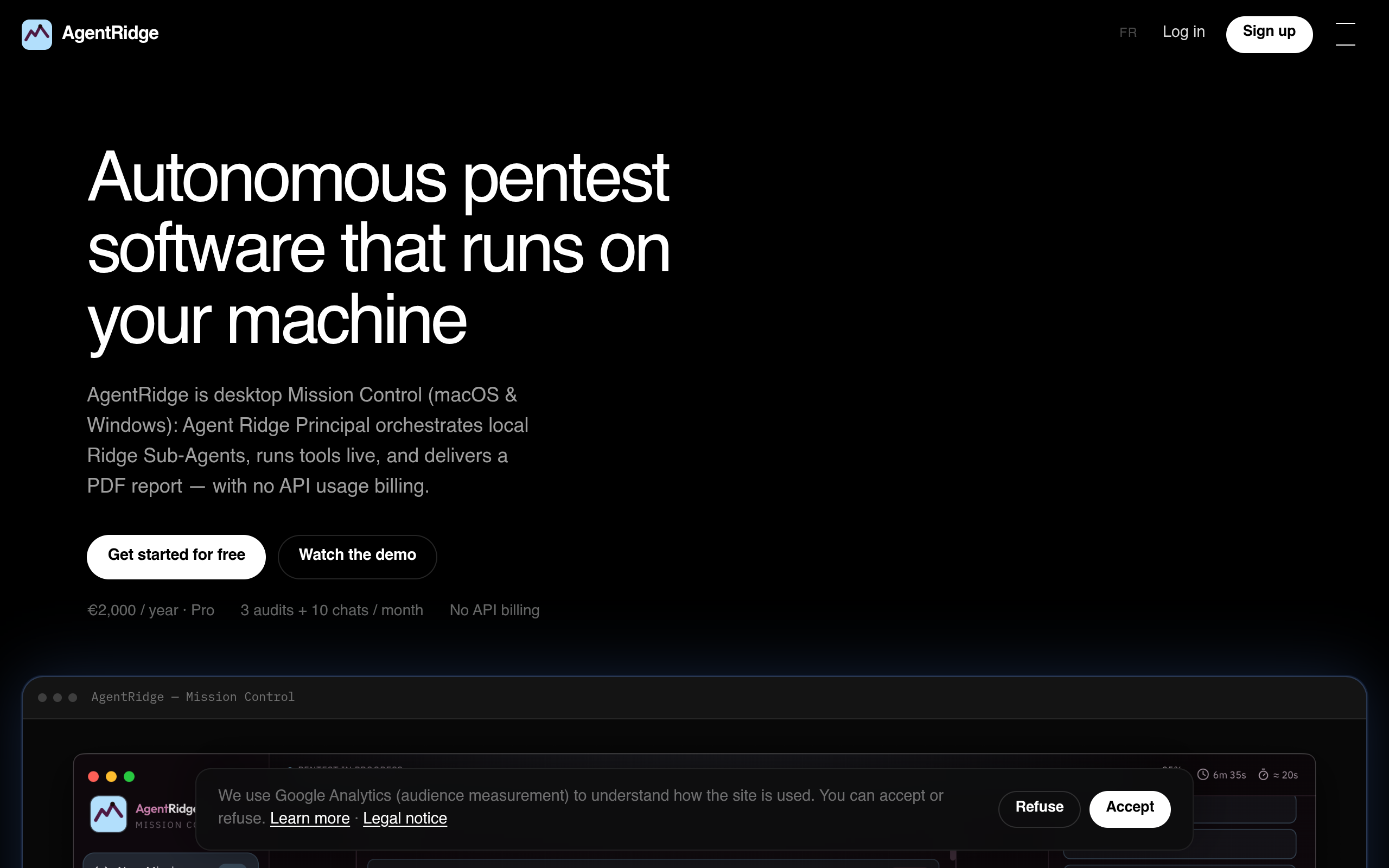 AgentRidge screenshot – image 1