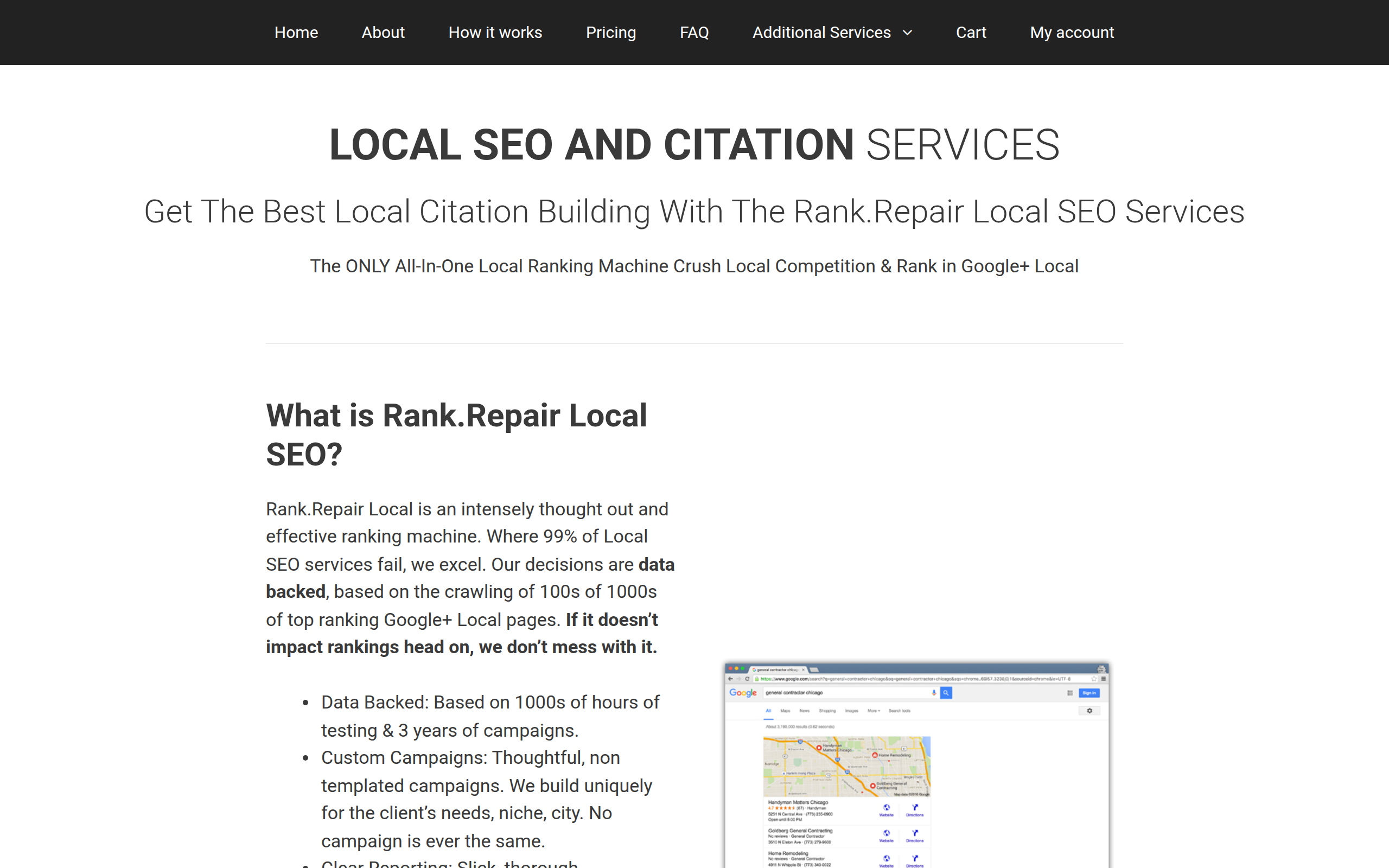 Build Local Backlinks and Citations Screenshot