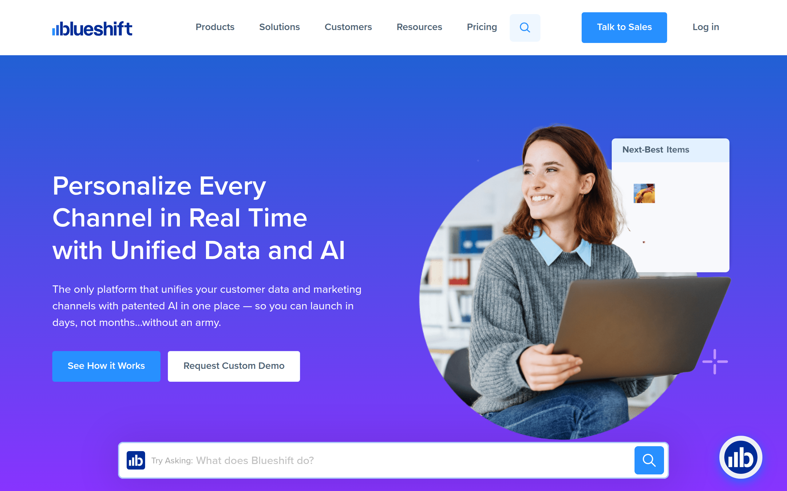Blueshift screenshot