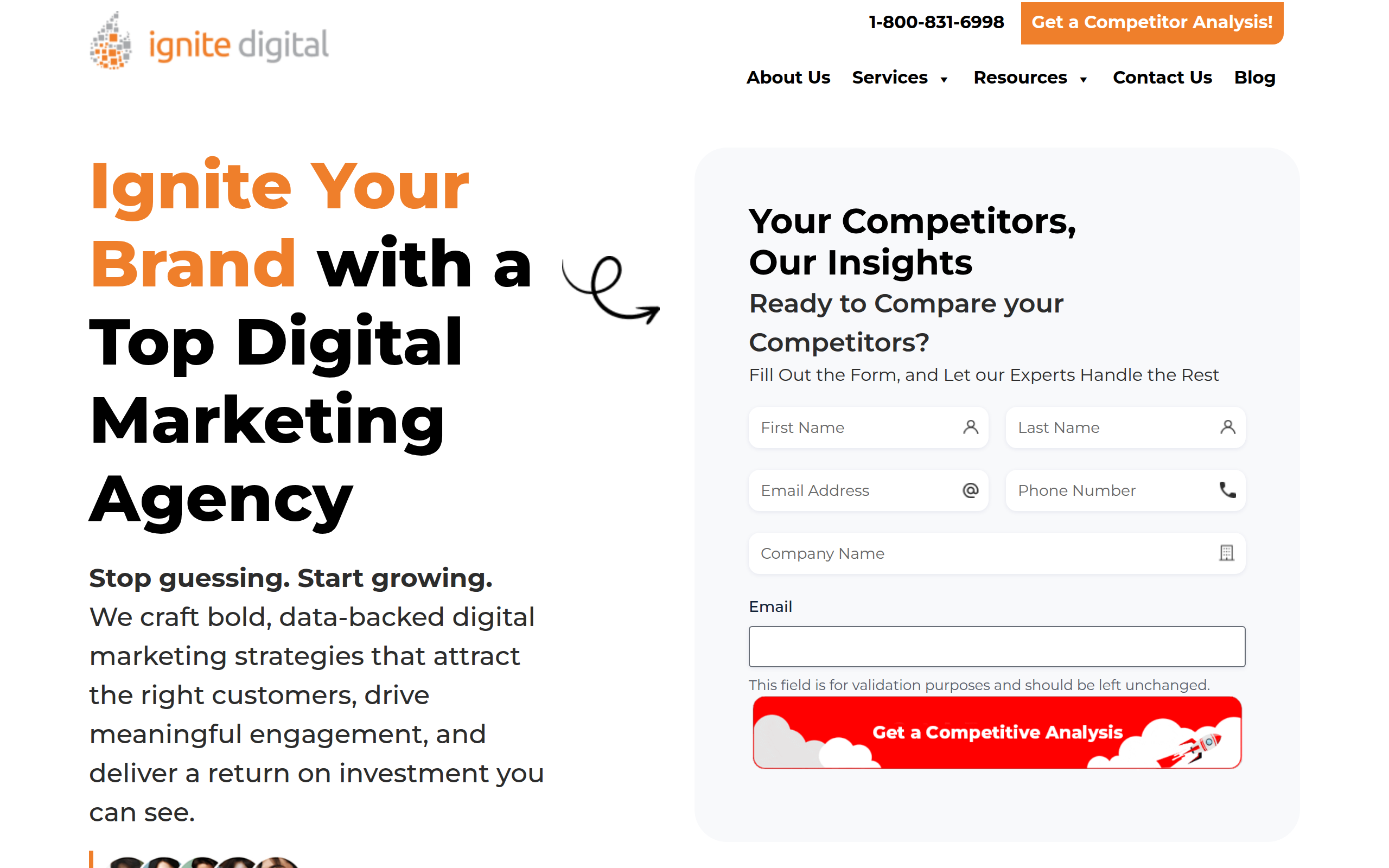 Ignite Digital Screenshot