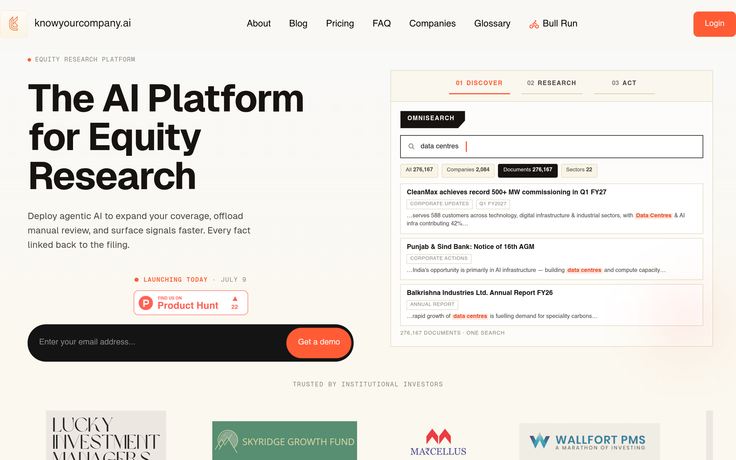 KnowYourCompany.ai screenshot – image 1