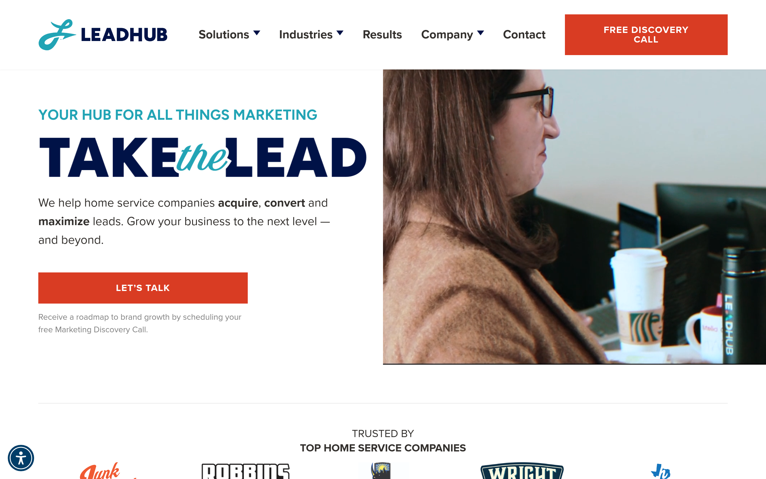 LeadHub Screenshot