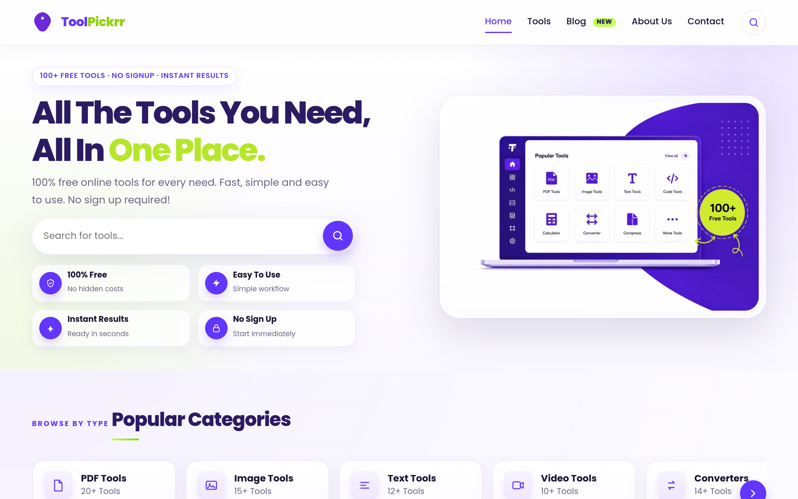ToolPickrr screenshot, image 1